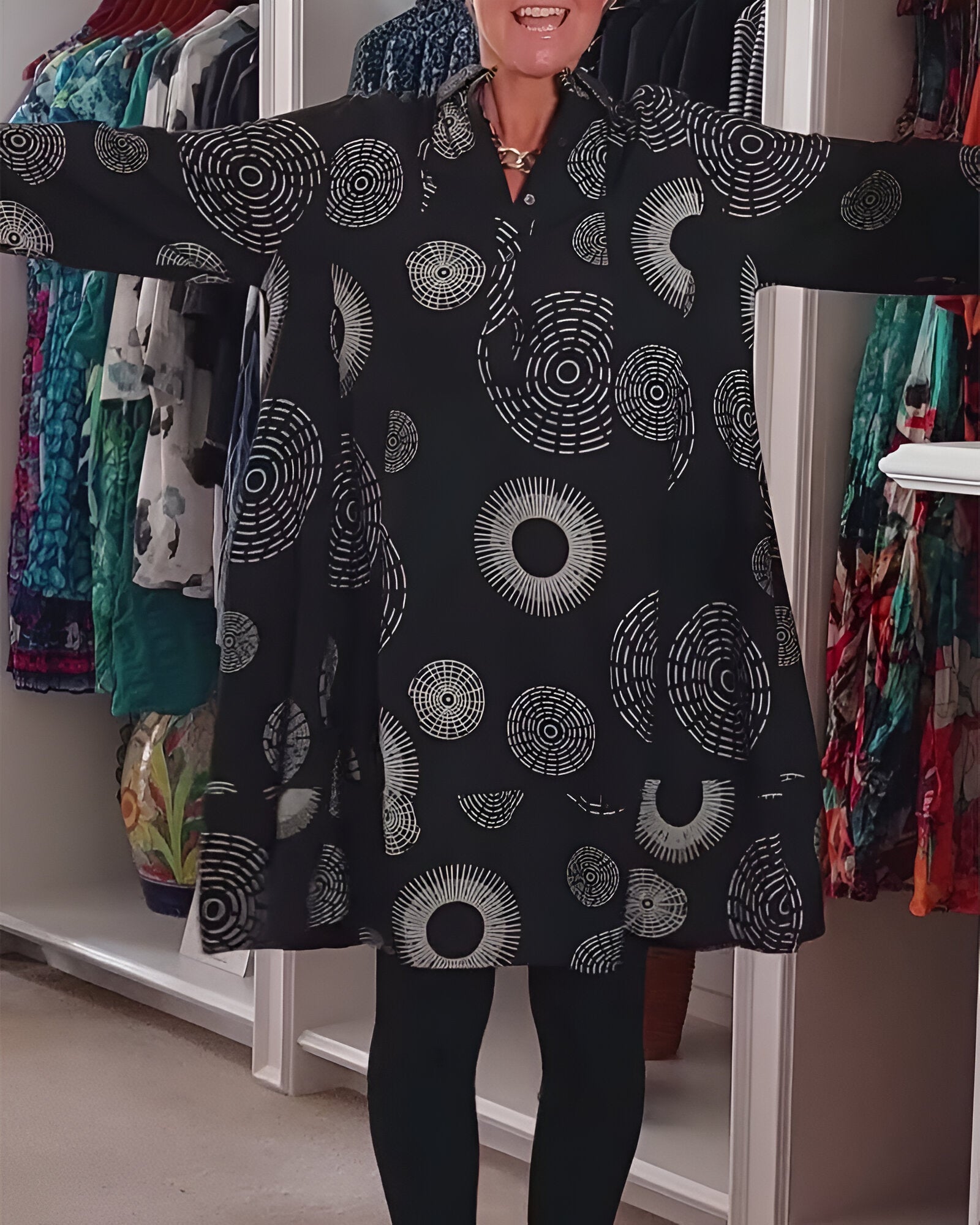 Solina™ | Robe Géométrique