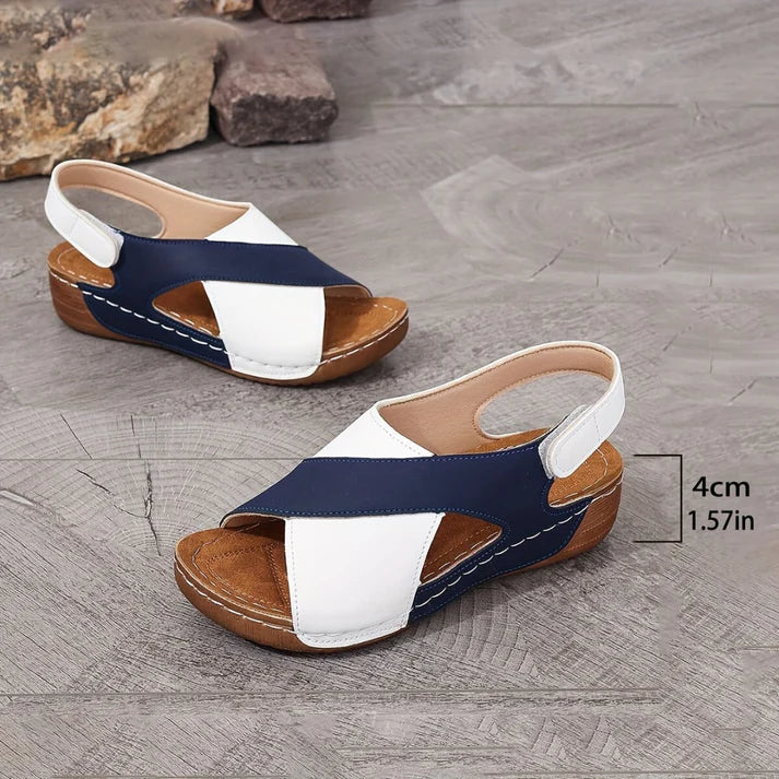 Elivara™ | Sandales orthopédiques bicolores