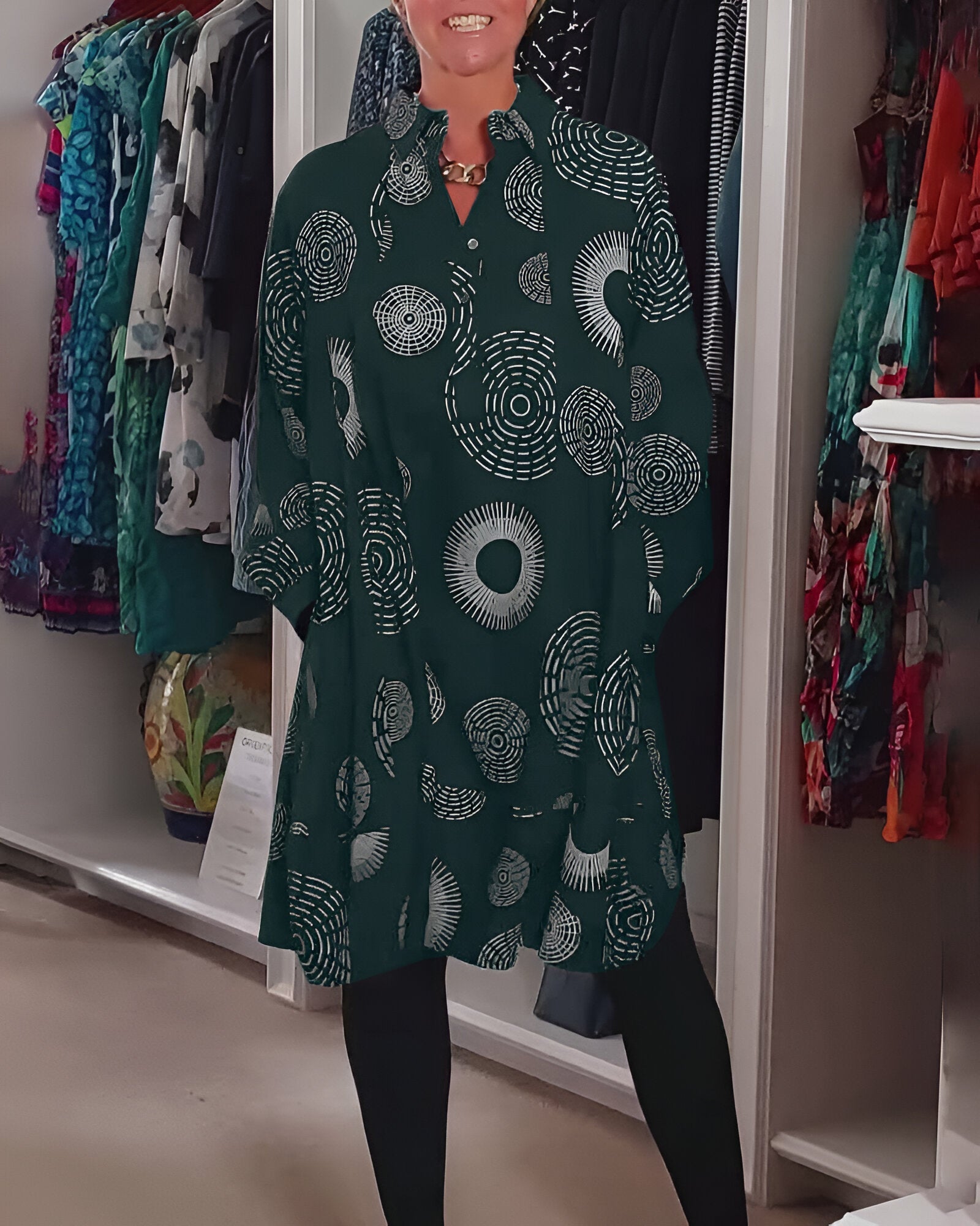 Solina™ | Robe Géométrique