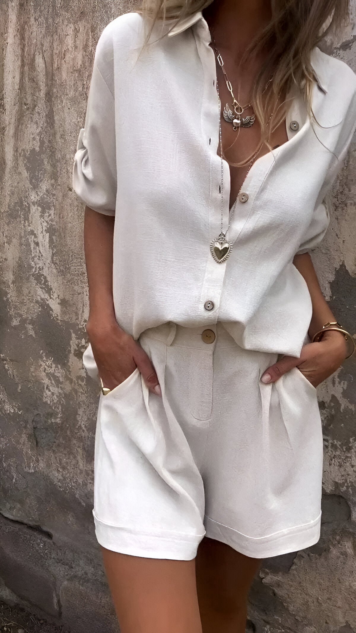 Savielle™ | Ensemble en lin léger
