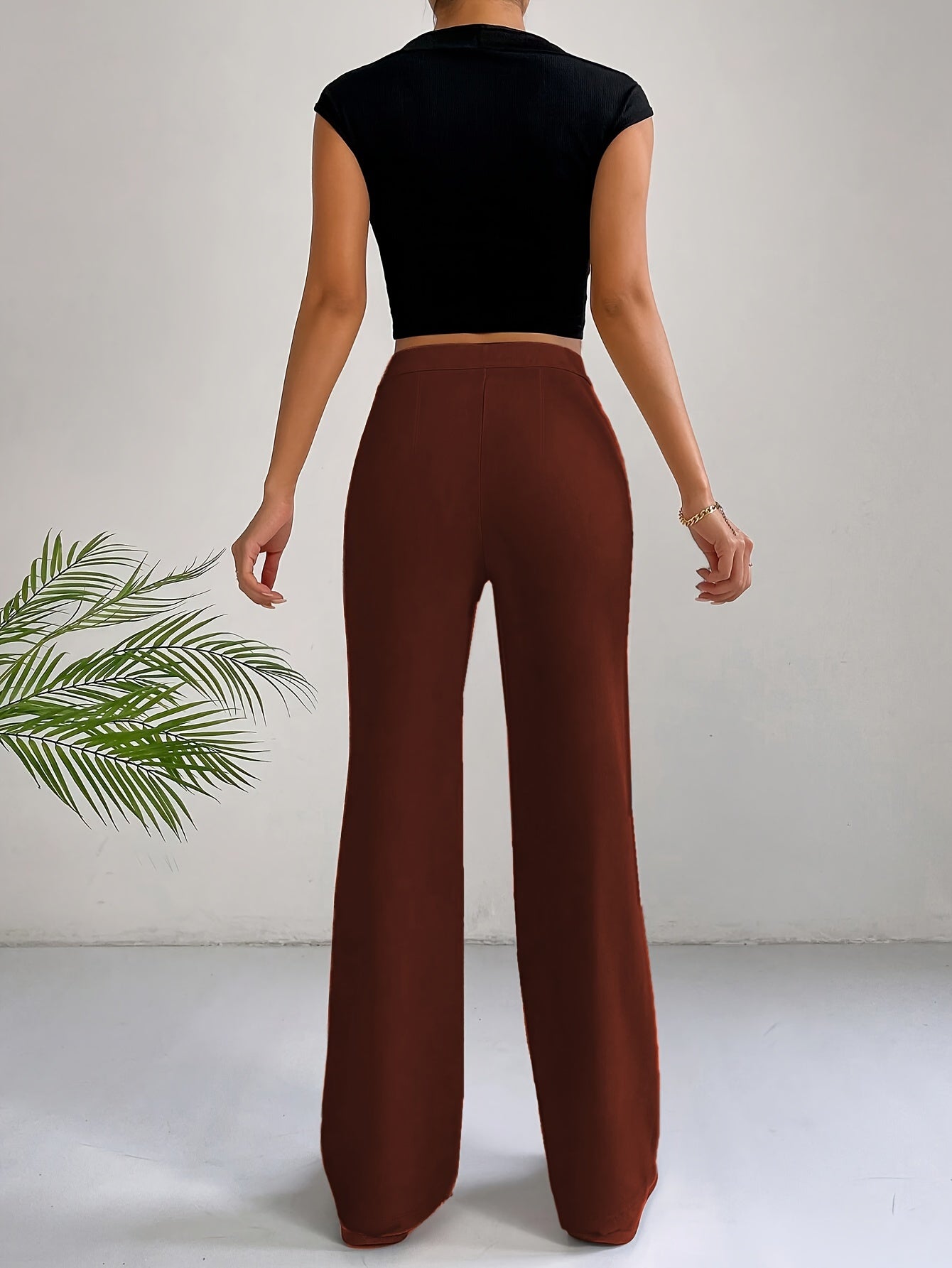 Tavielle™ | Pantalon Taille Haute Tendance