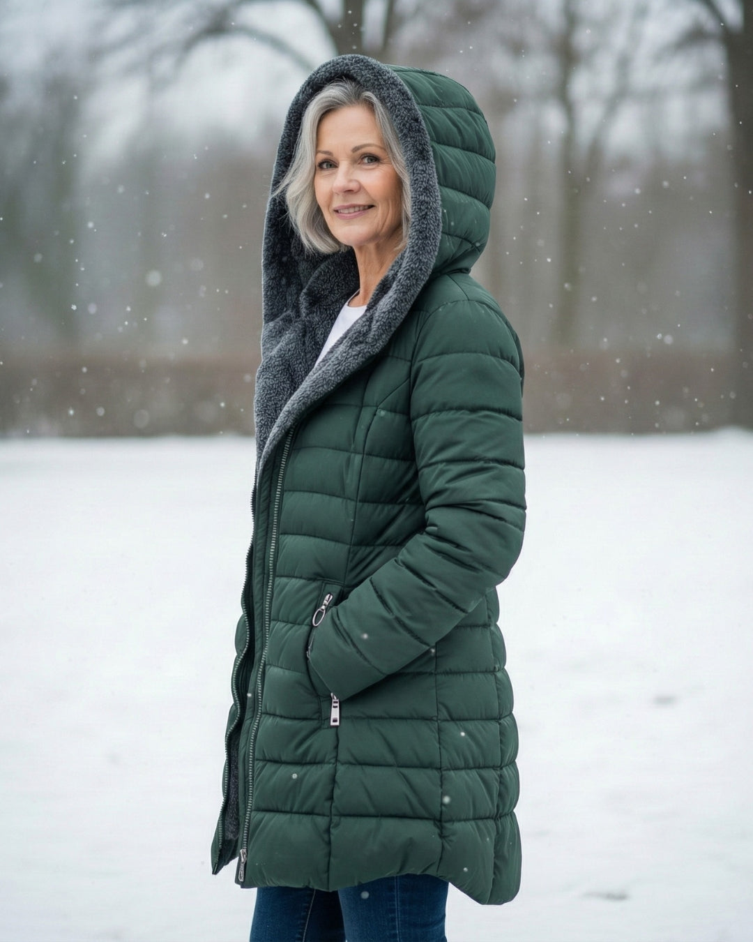 Clair™ | Manteau Puffer Doublé en Fleece