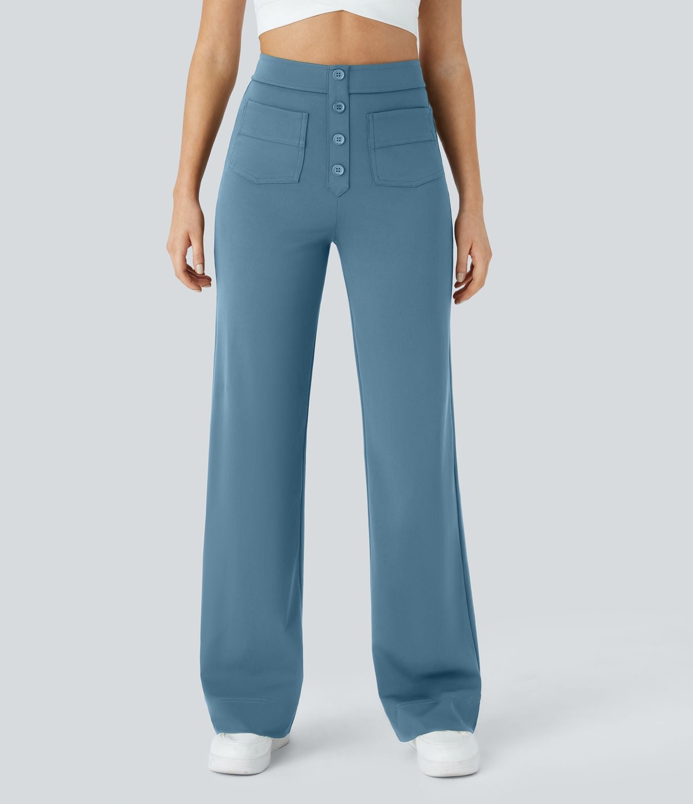 Zoé™ | Pantalon Élastique Taille Haute