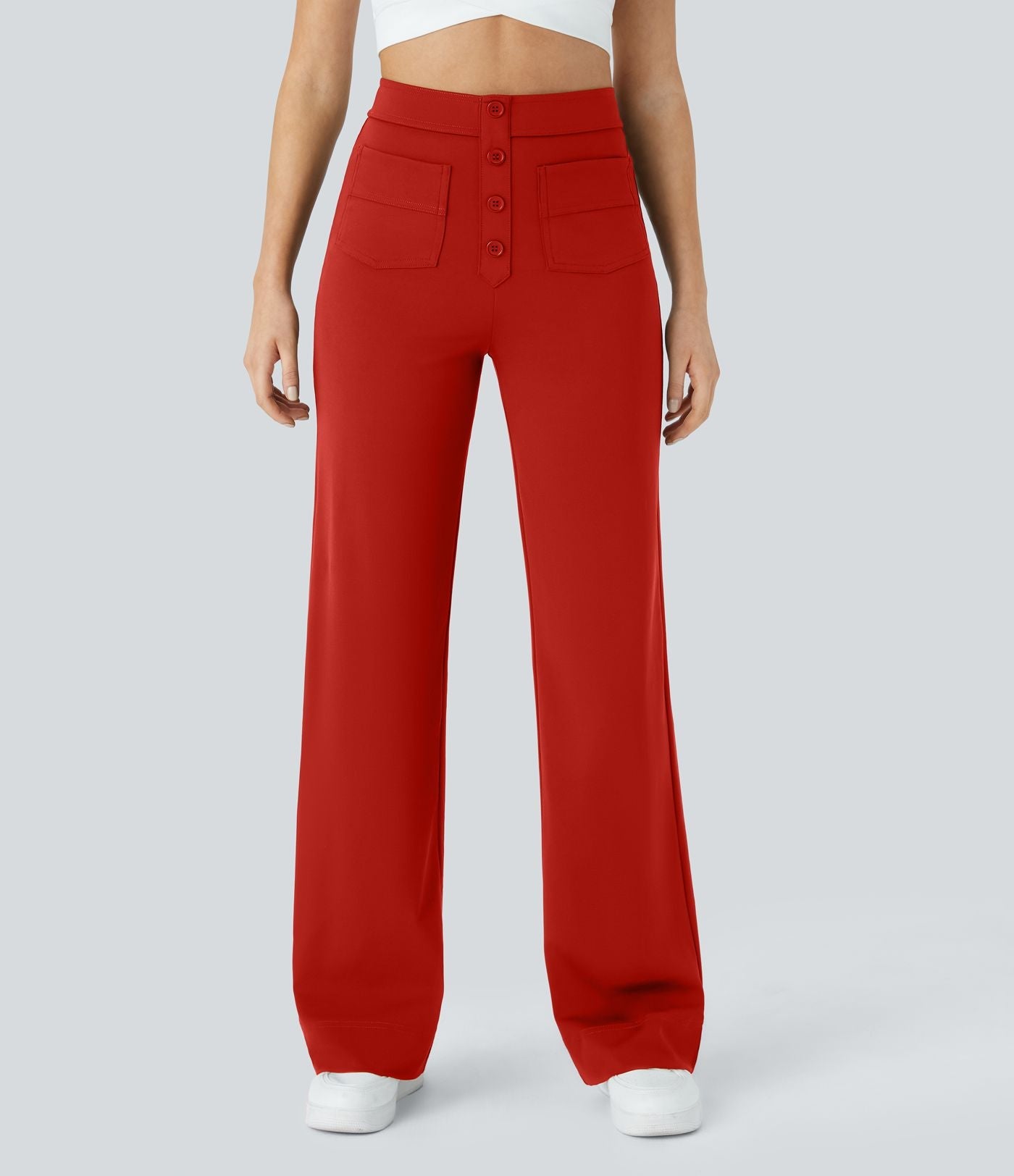 Zoé™ | Pantalon Élastique Taille Haute