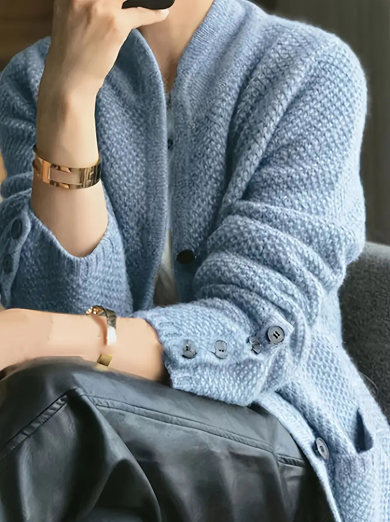 Amélie™ | Gilet Tricoté de Luxe