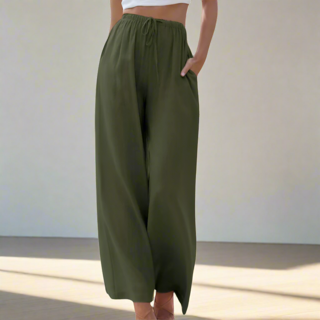Éloise™ | Pantalon en Lin Premium
