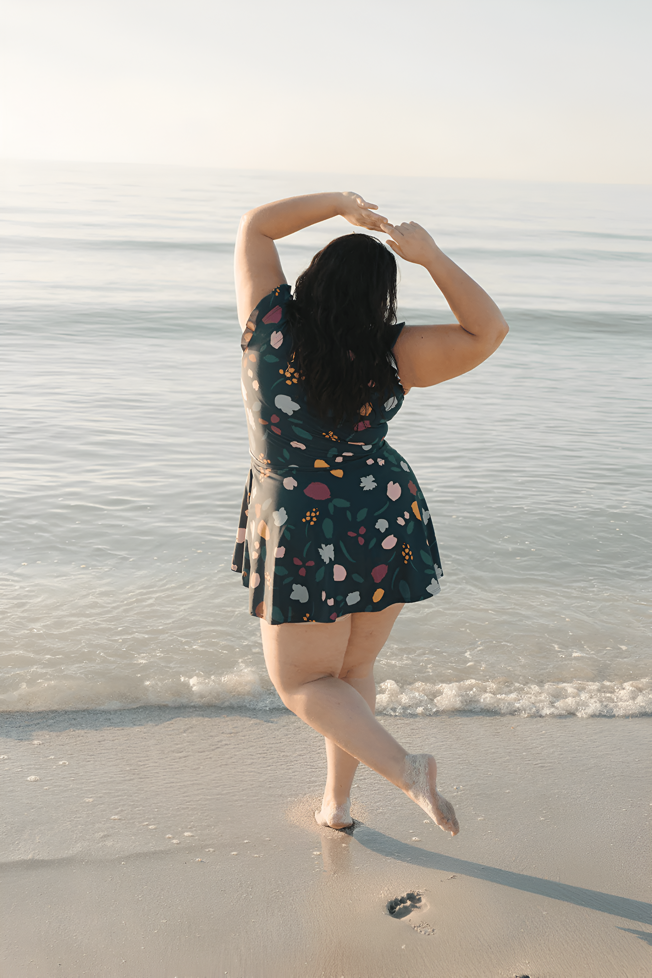 Aurélie™ | Maillot de bain avec volants et soutien-gorge intégré