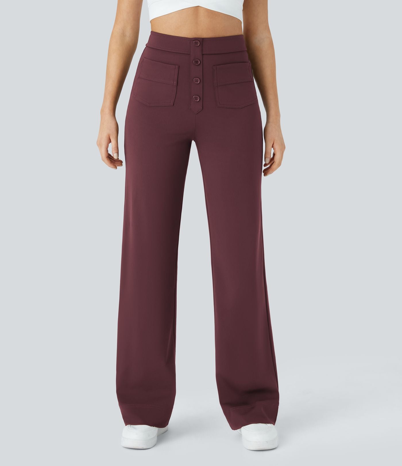 Zoé™ | Pantalon Élastique Taille Haute