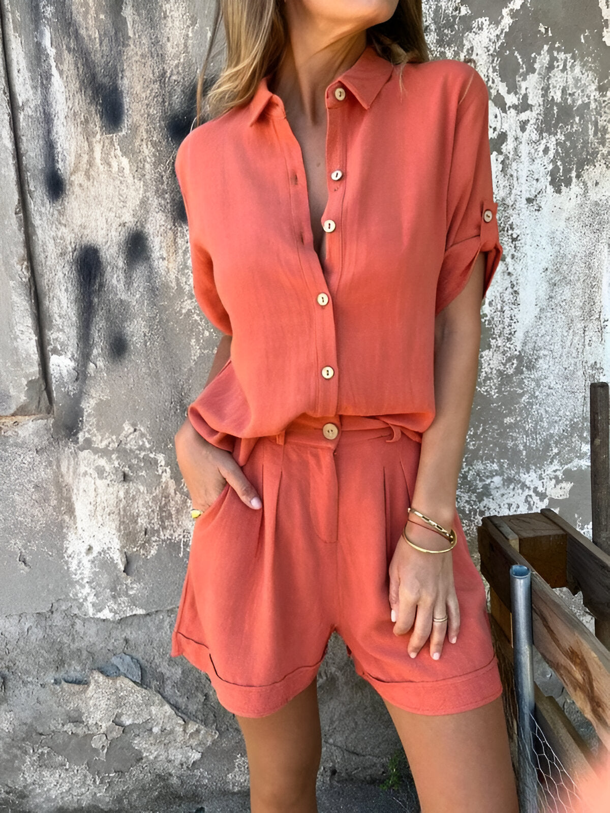 Savielle™ | Ensemble en lin léger