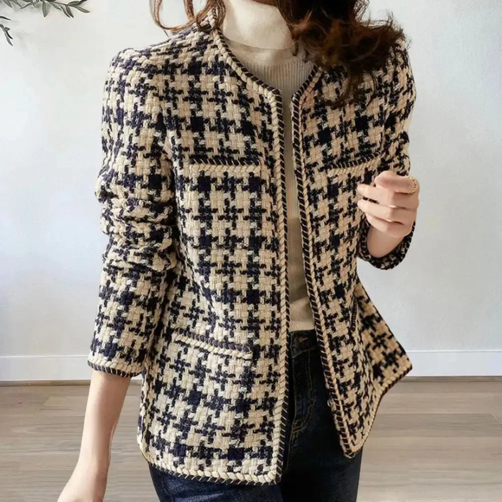 Althéa™ | Veste à carreaux Chic