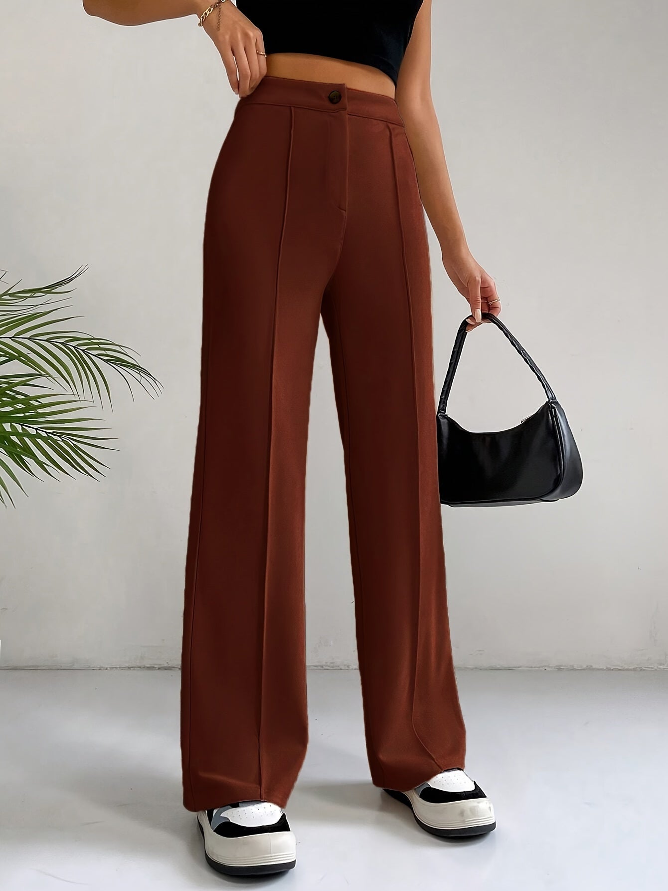 Tavielle™ | Pantalon Taille Haute Tendance