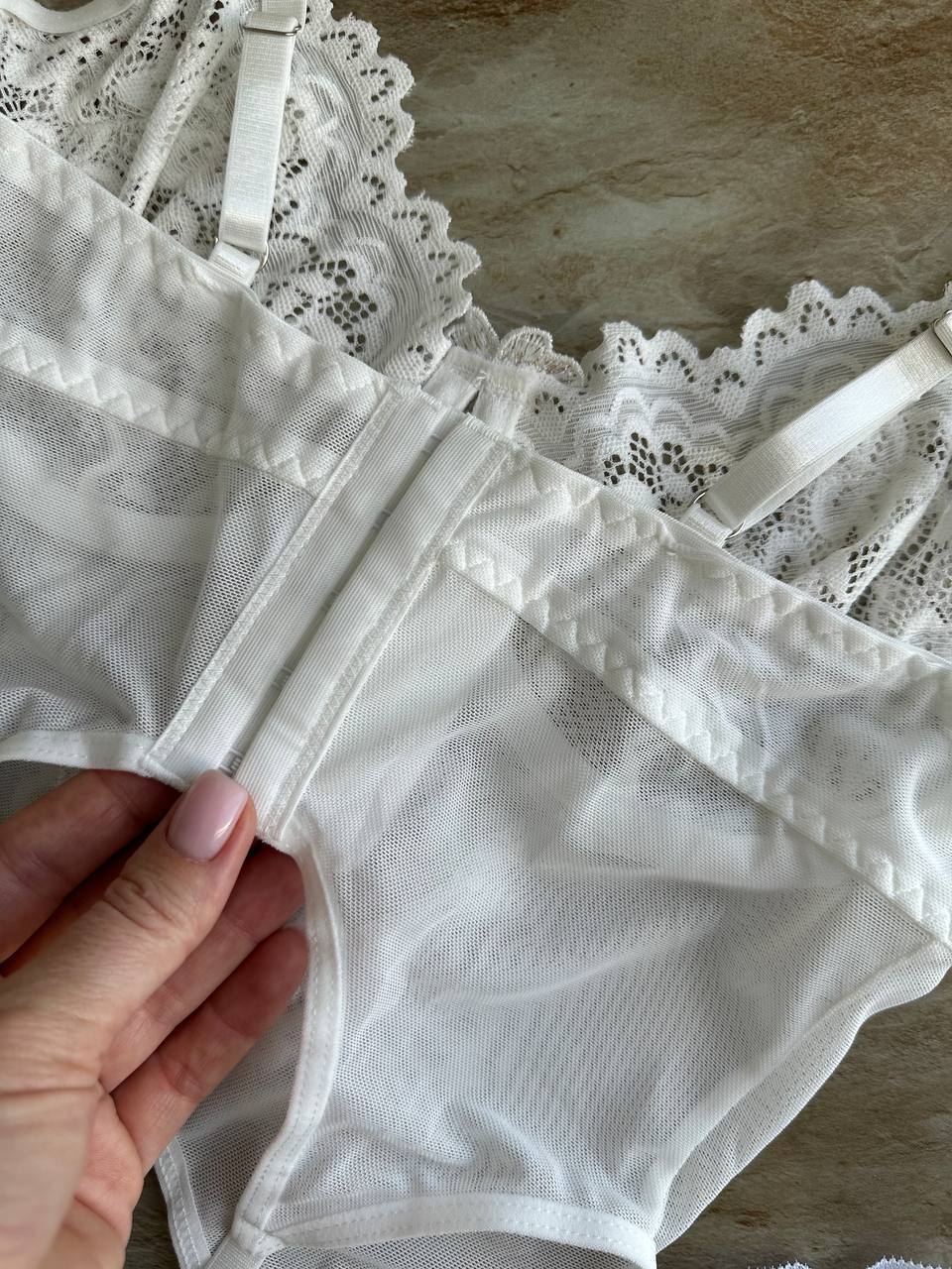 Mariée Amara™ | Ensemble de lingerie de mariée élégant