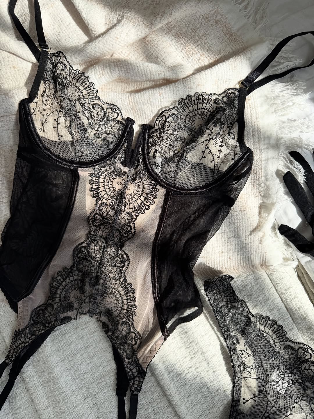 Serena™ | Ensemble de Lingerie en Dentelle Luxe