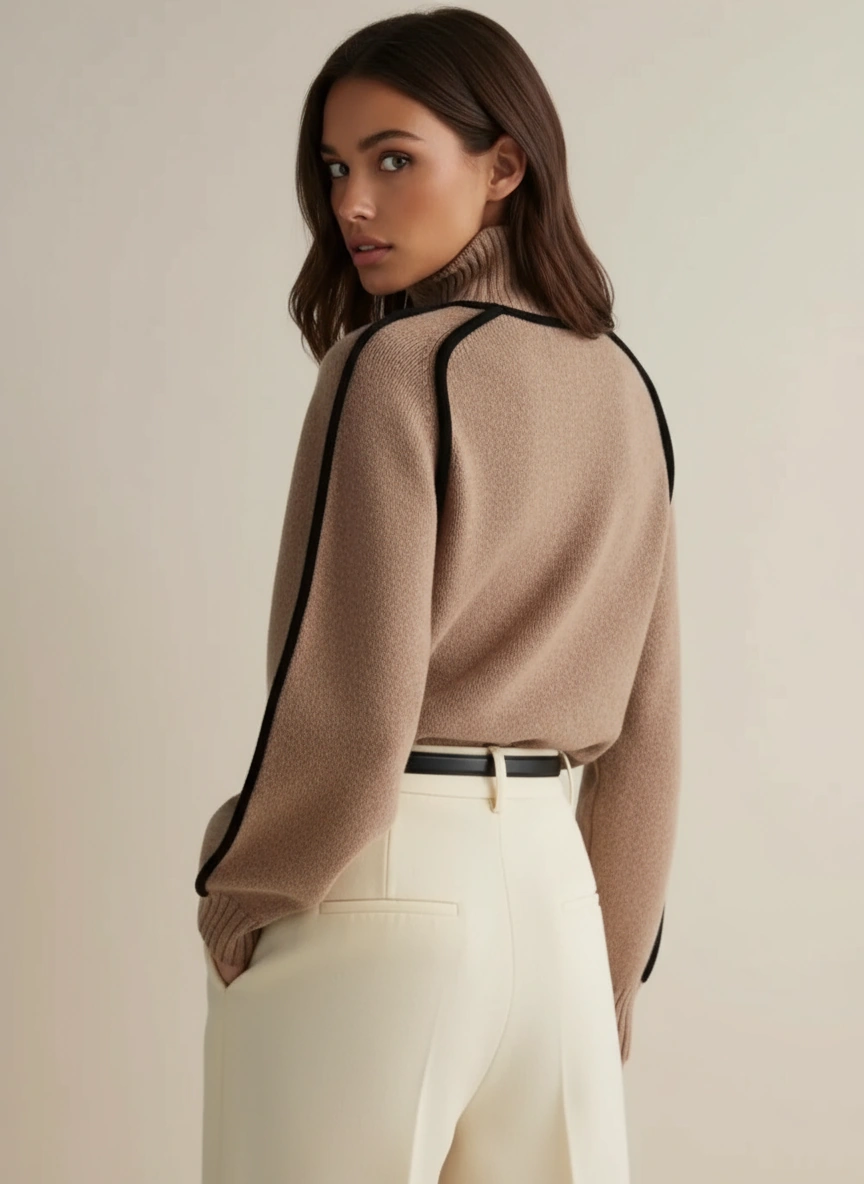 Jasminé™ | Pull Col Roulé Essential