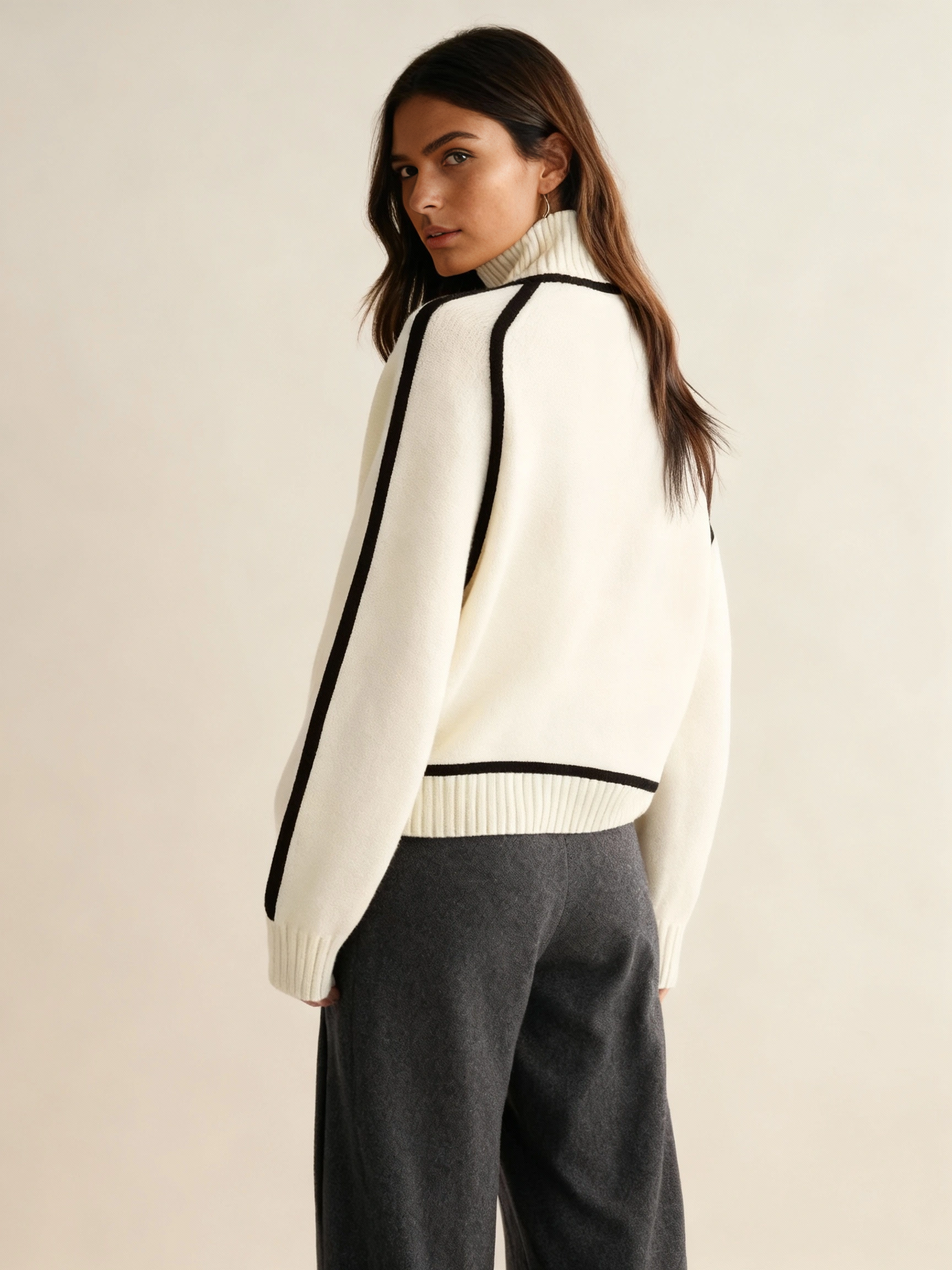 Jasminé™ | Pull Col Roulé Essential