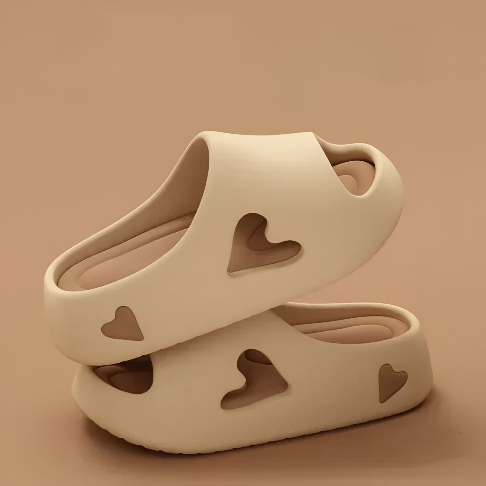 Seralina™ | Mules en Forme de Cœur