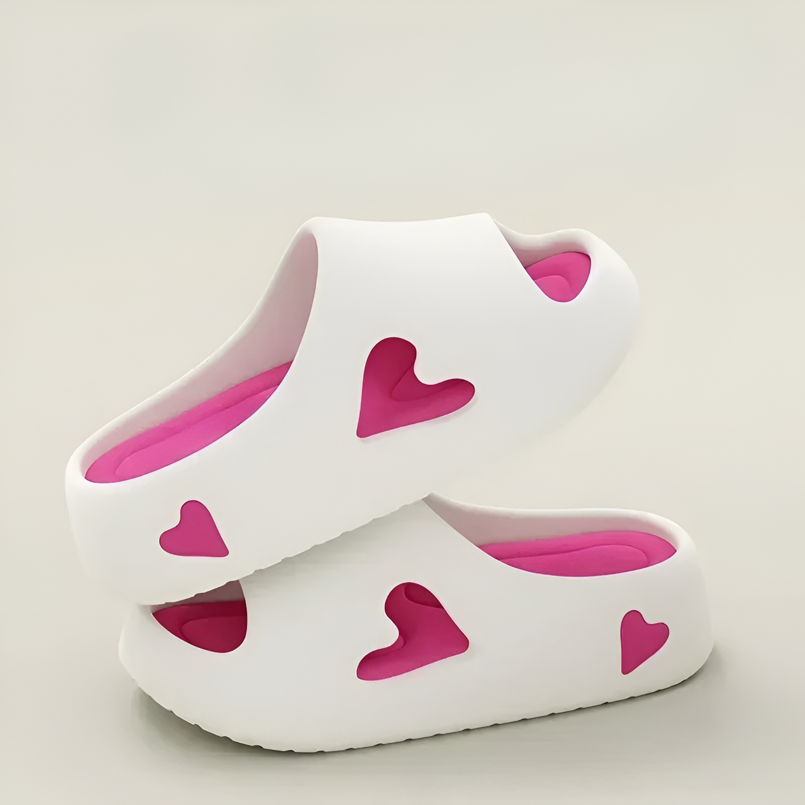 Seralina™ | Mules en Forme de Cœur