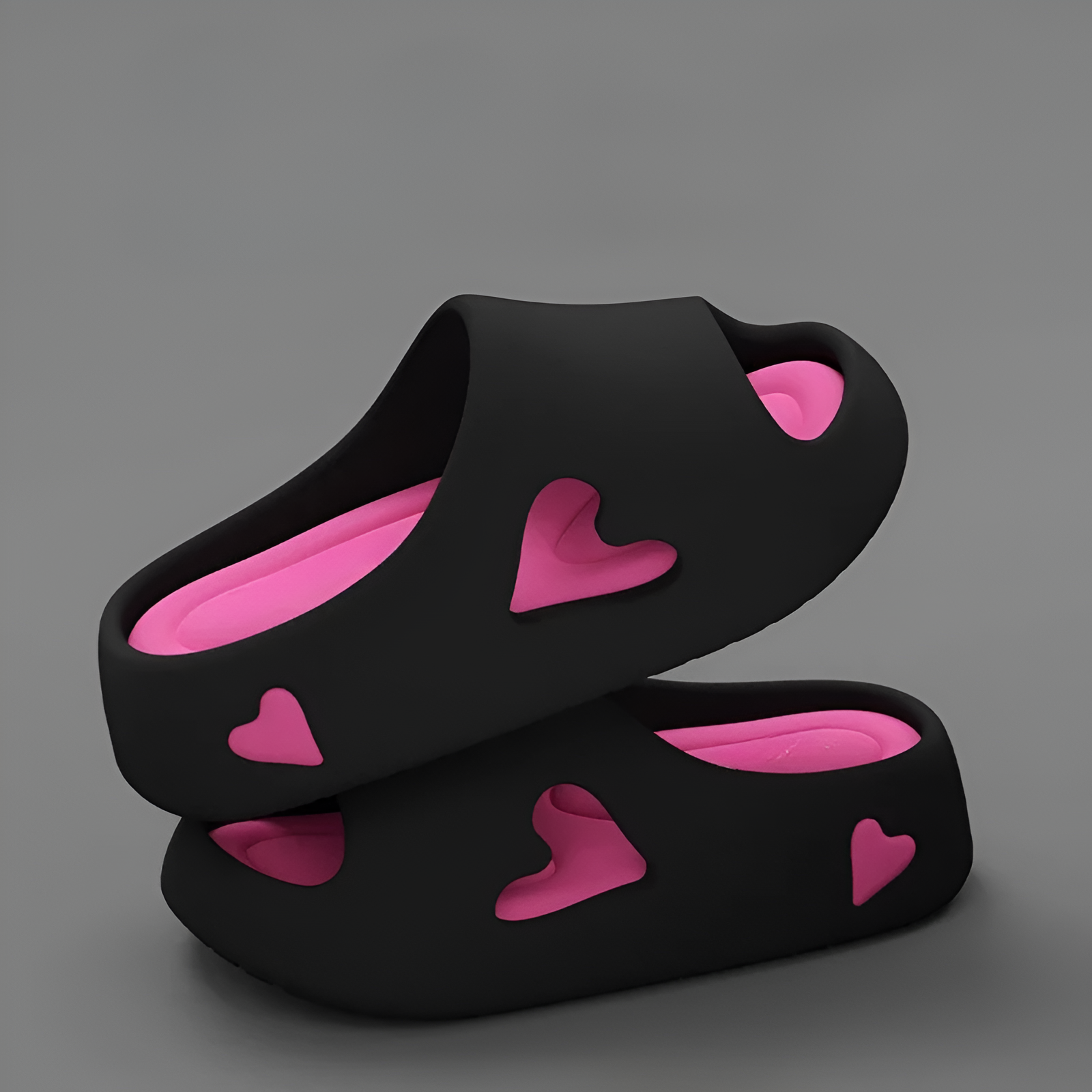 Seralina™ | Mules en Forme de Cœur