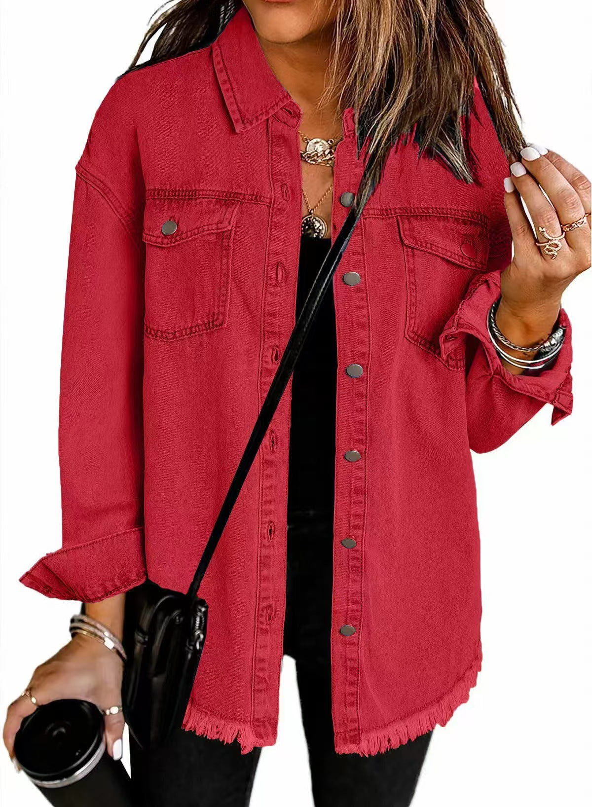 Elina™ | Veste en Jean Classique