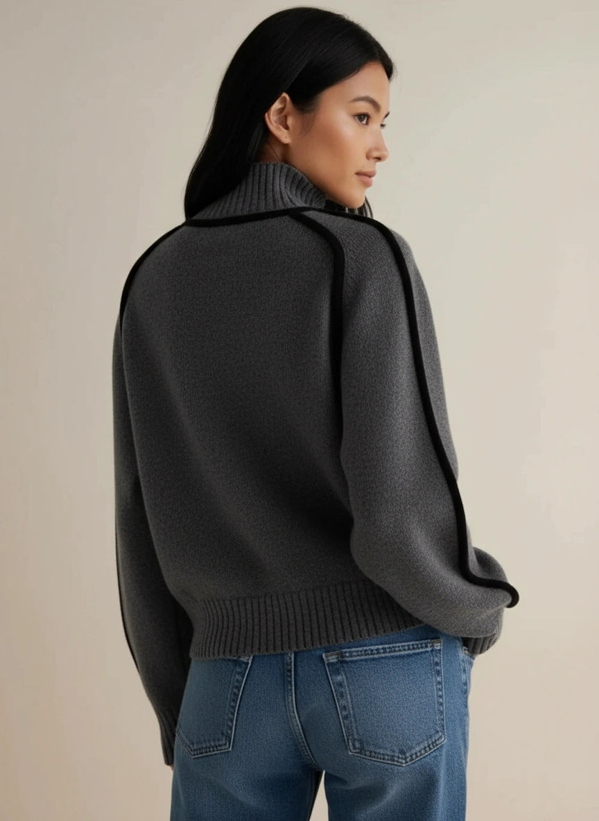 Jasminé™ | Pull Col Roulé Essential