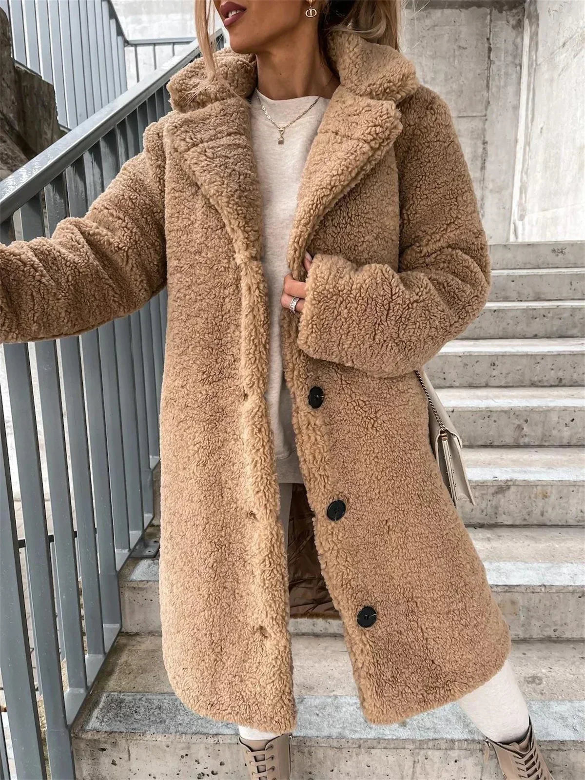Teddy Jessica™ | Veste Teddy chaude