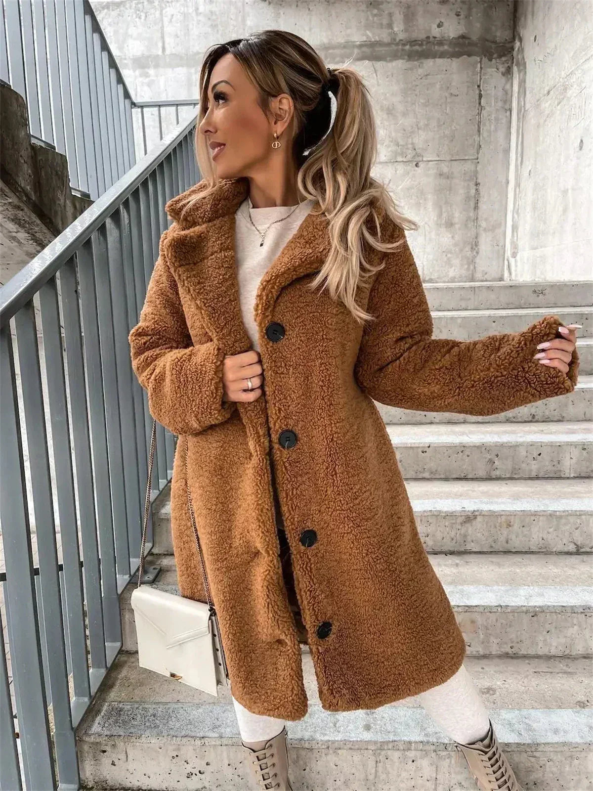 Teddy Jessica™ | Veste Teddy chaude