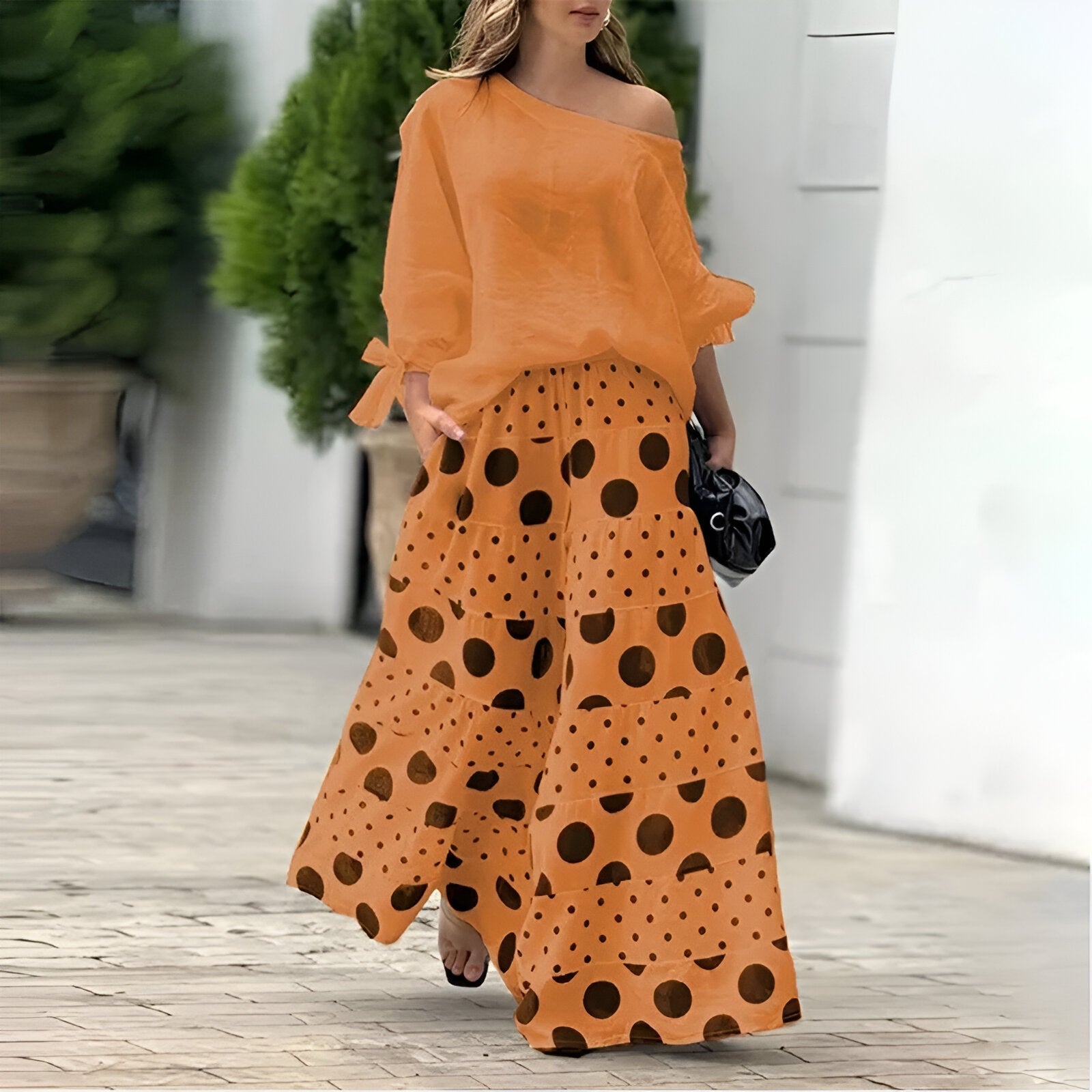 Selavie™ | Ensemble Élégant à Pois