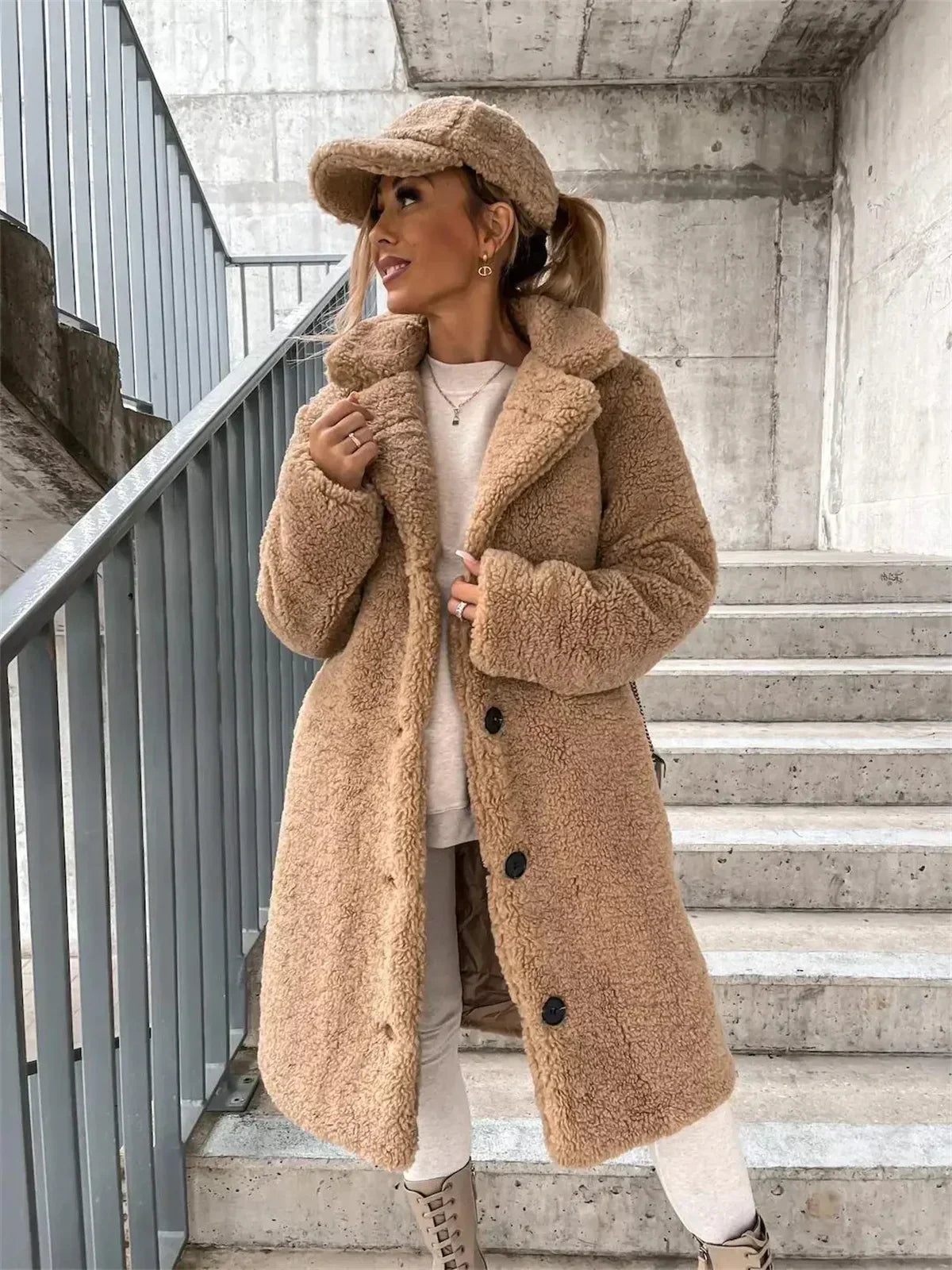 Teddy Jessica™ | Veste Teddy chaude