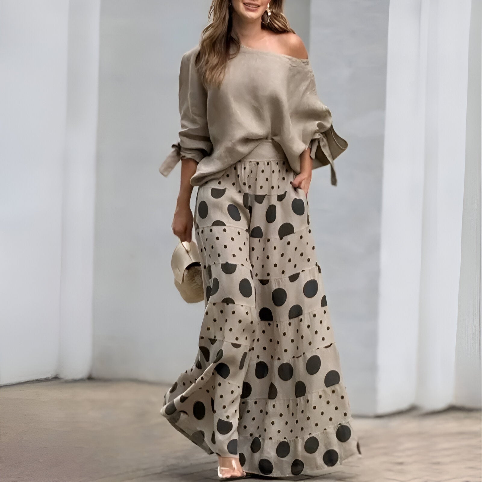 Selavie™ | Ensemble Élégant à Pois