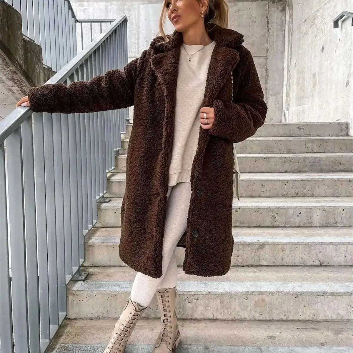 Teddy Jessica™ | Veste Teddy chaude