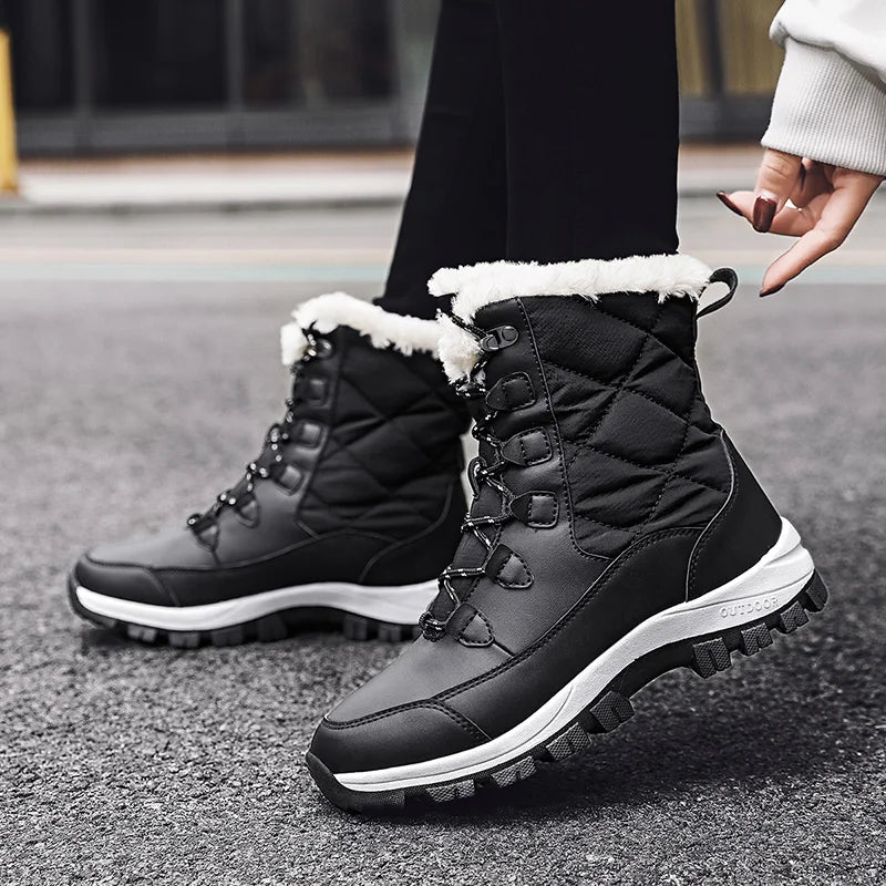 Nerina™ | Bottes d'hiver chaudes avec semelles antidérapantes