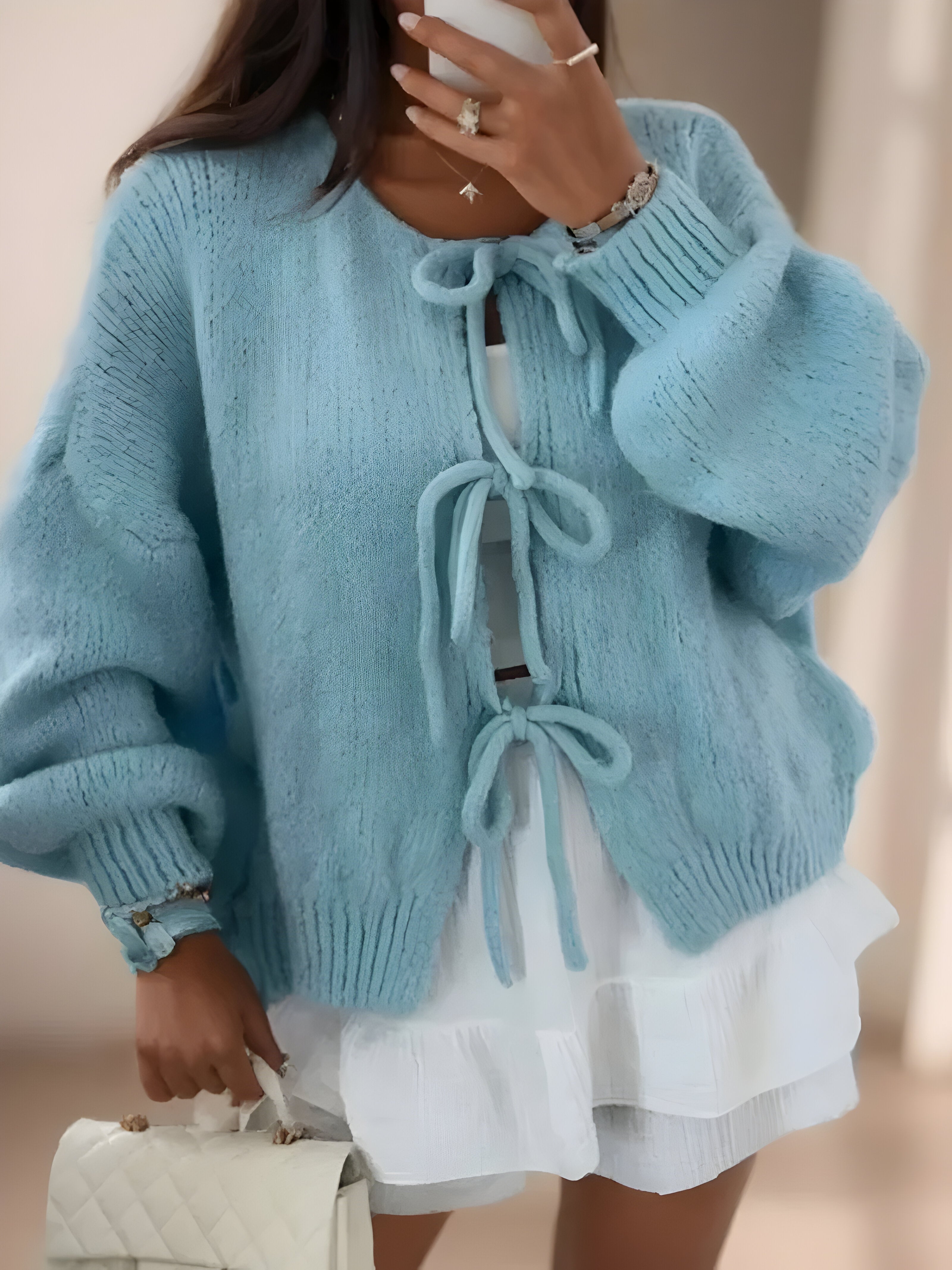 Elina™ | Cardigan Tricoté
