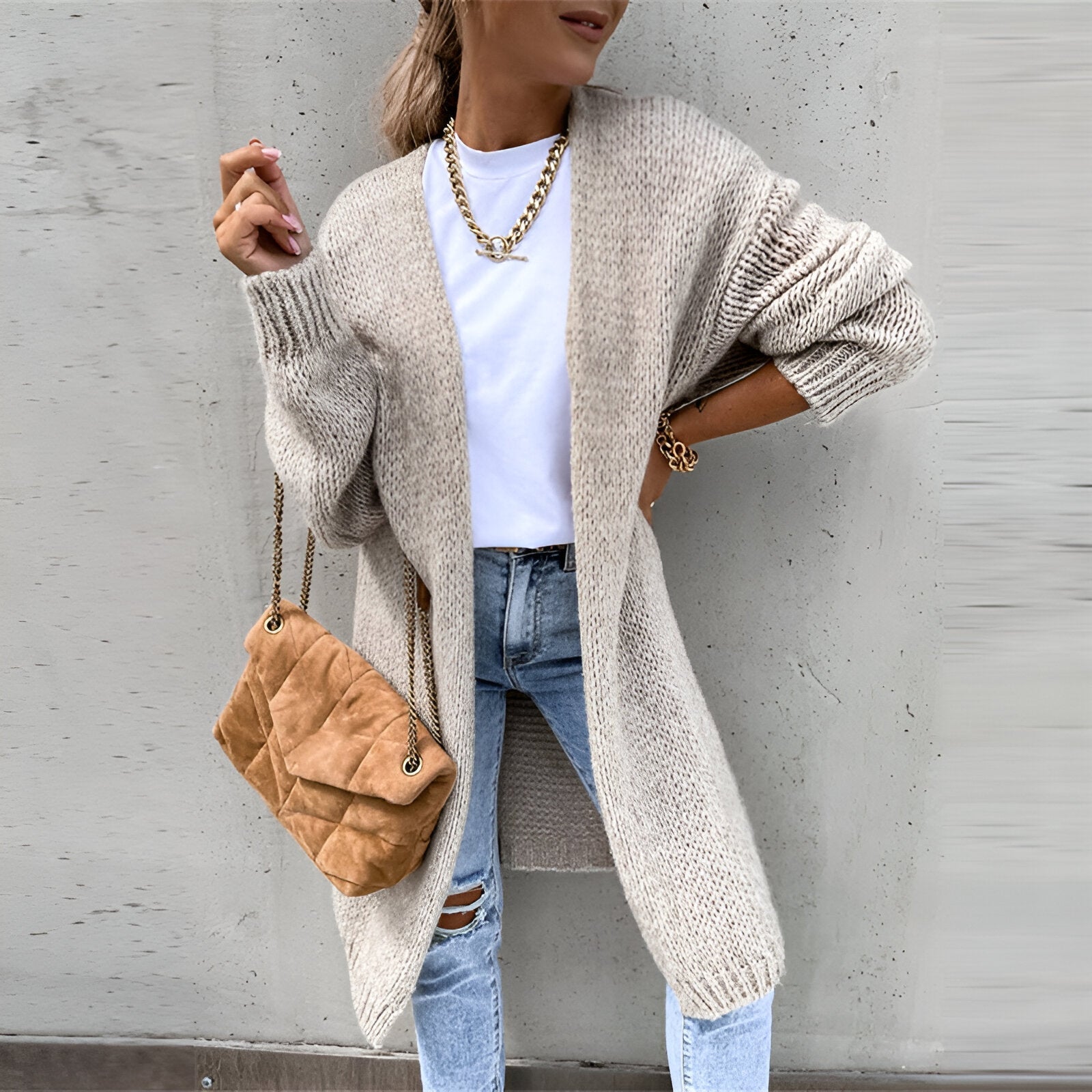 Mariselle™ | Gilet Long et Chaud pour Femme