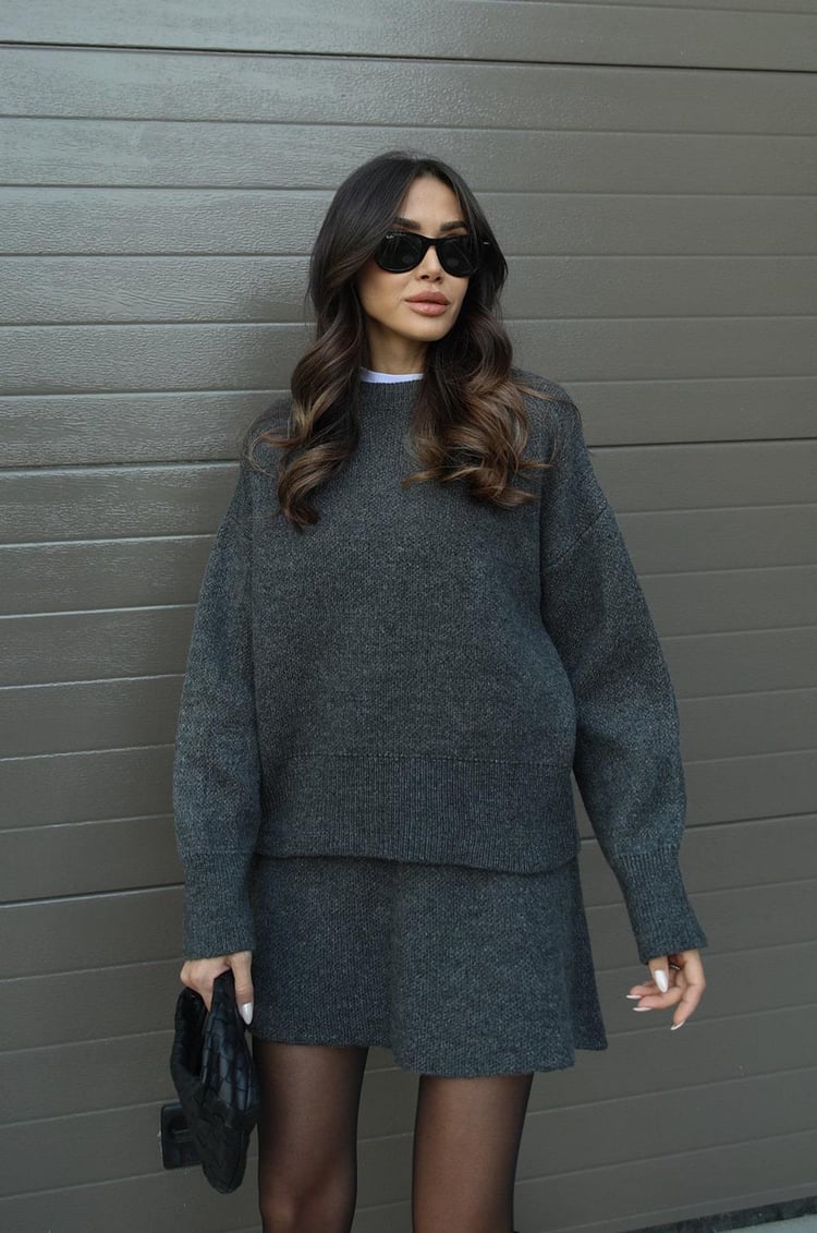 Elowen™ | Ensemble polyvalent Pull et Jupe