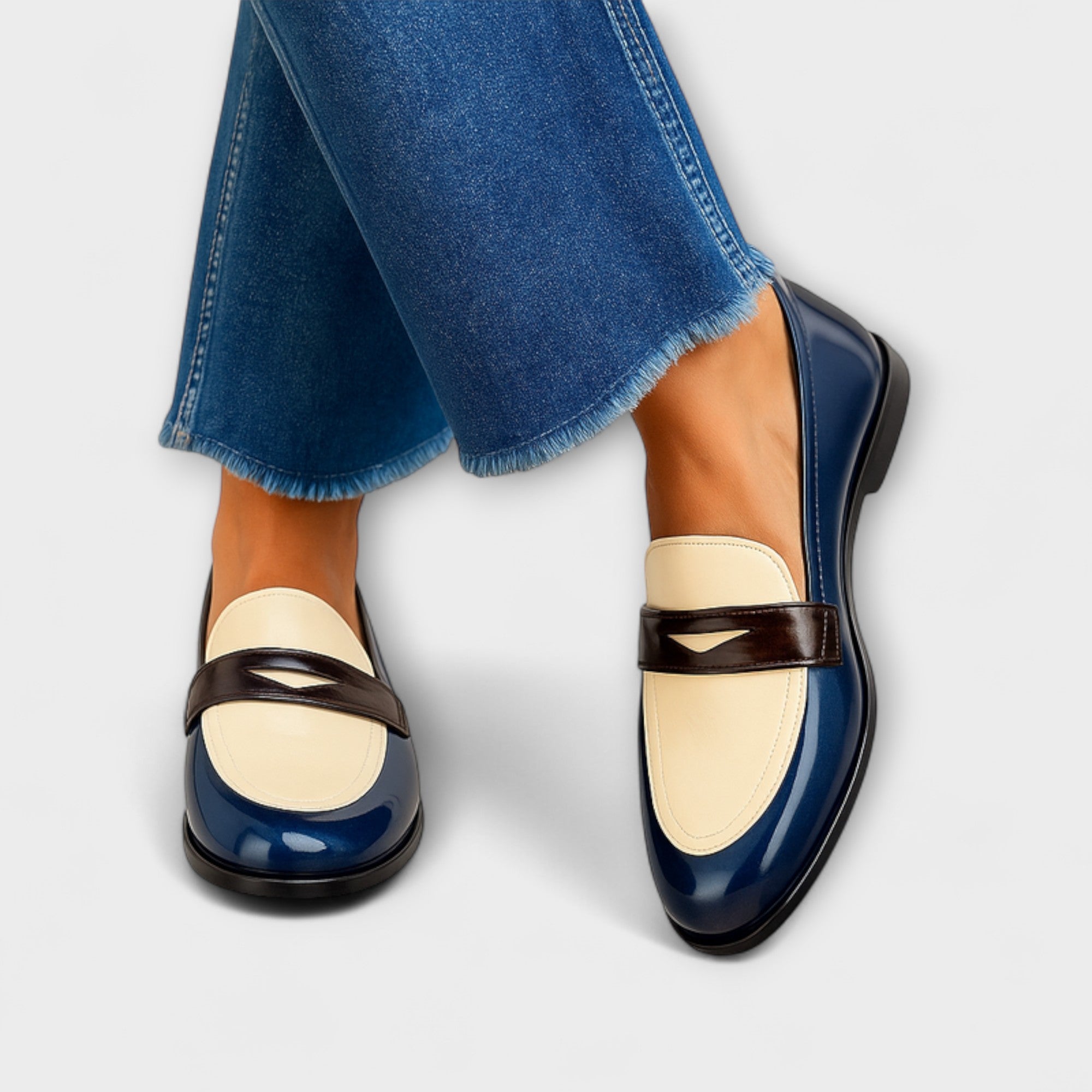Lyris™ | Mocassins Contrastés
