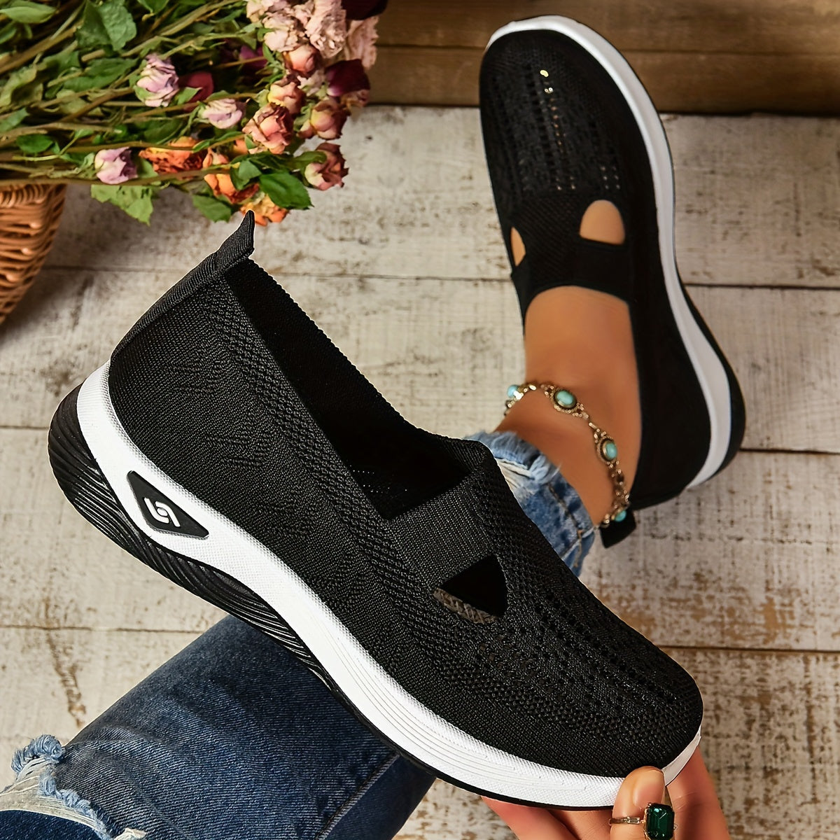 Elvéria™ | Chaussures Slip-on Respirantes