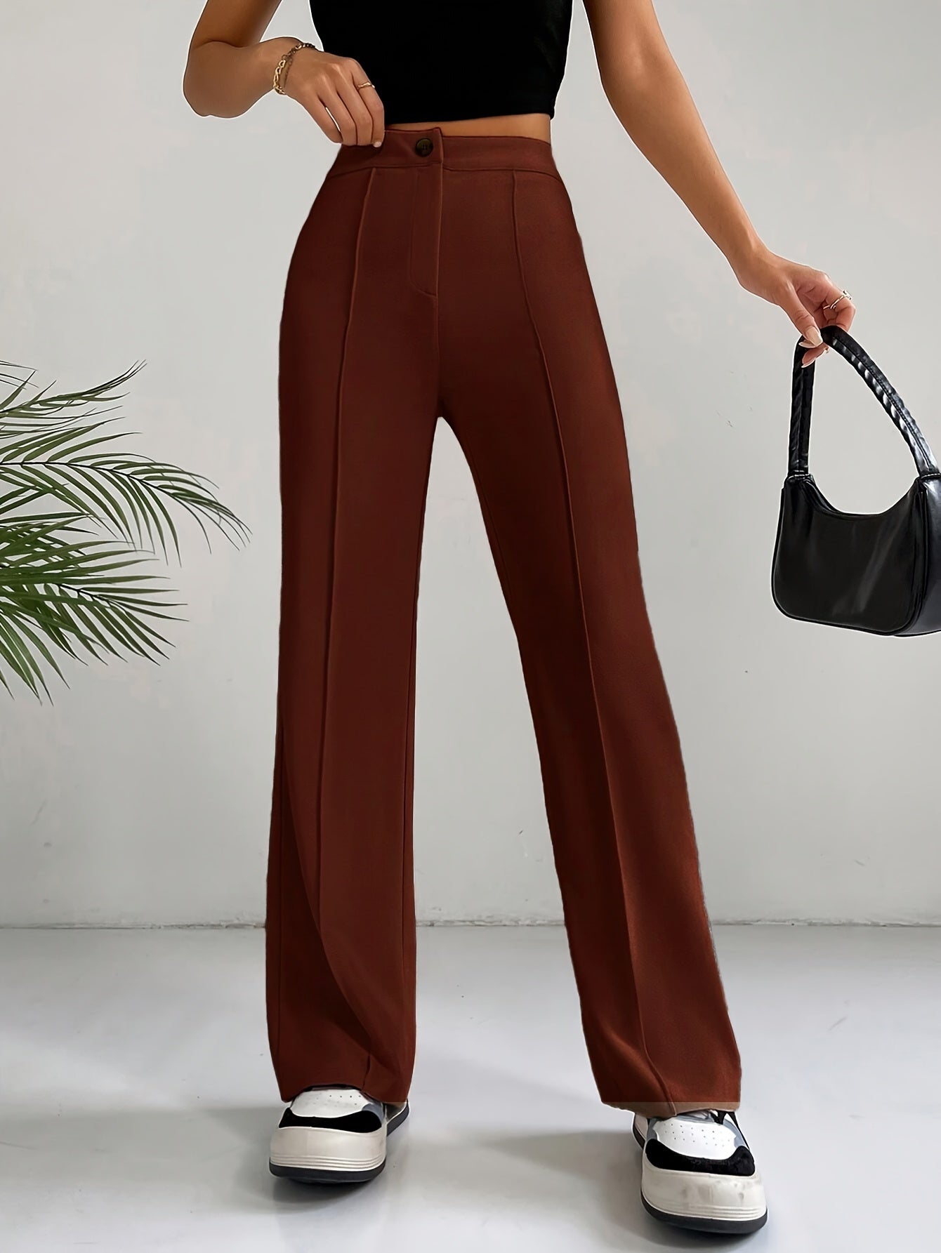 Tavielle™ | Pantalon Taille Haute Tendance
