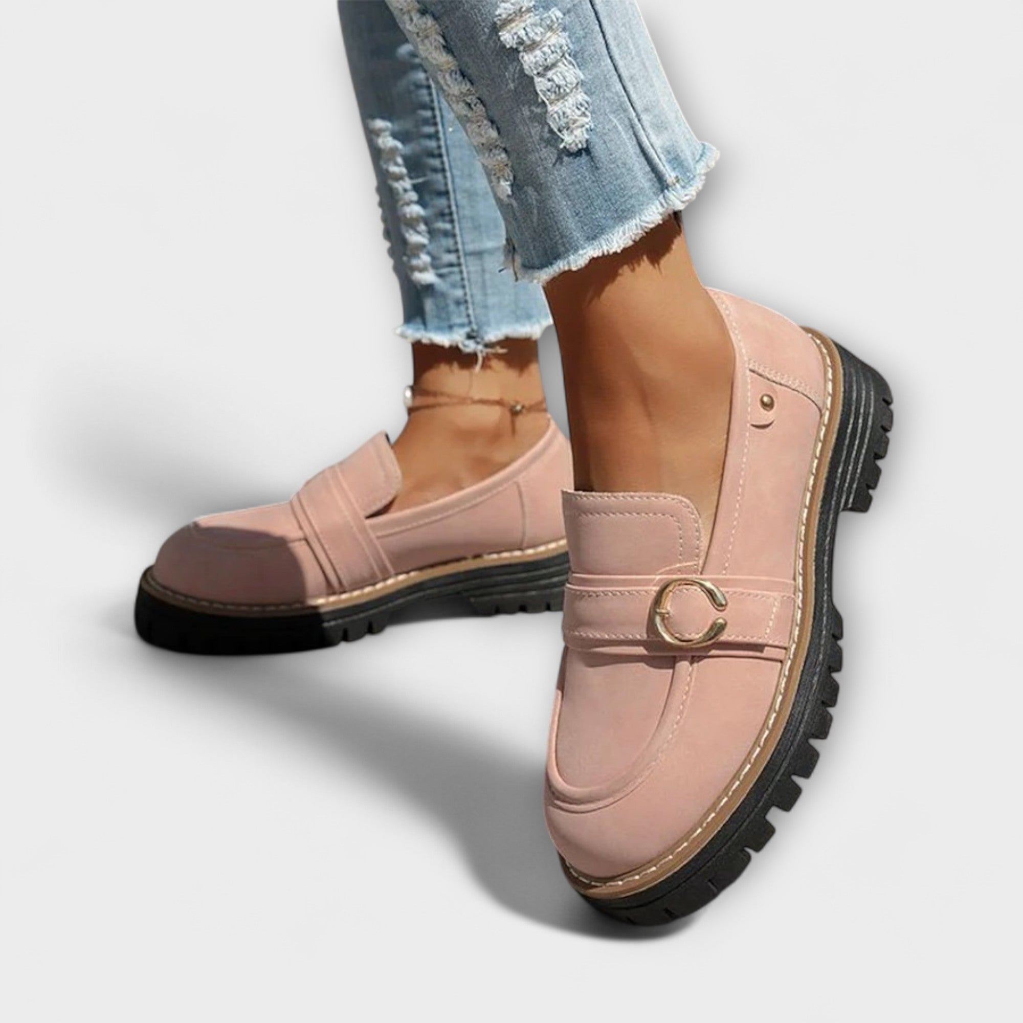 Althéa™ | Mocassins Décontractés à Bout Rond