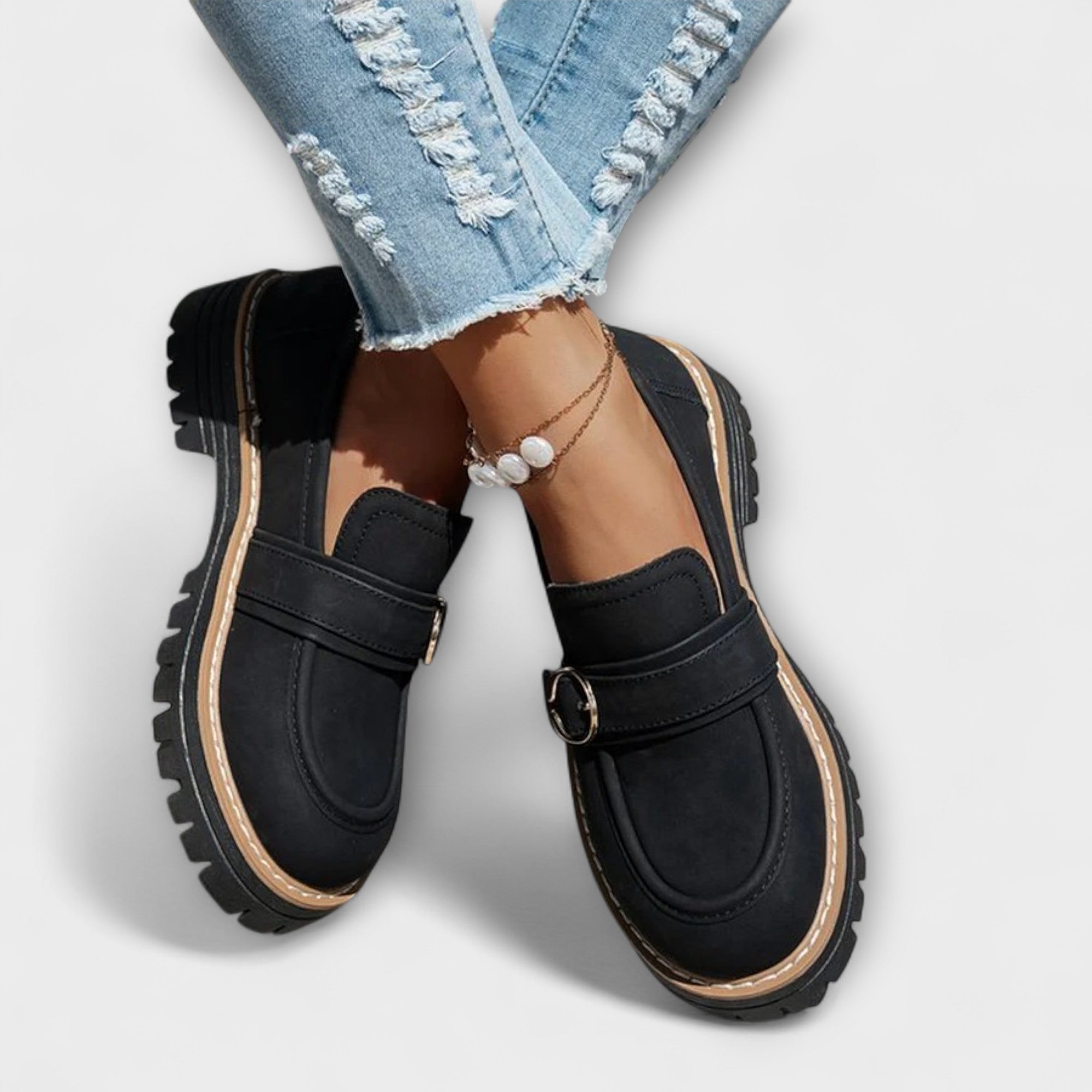Althéa™ | Mocassins Décontractés à Bout Rond