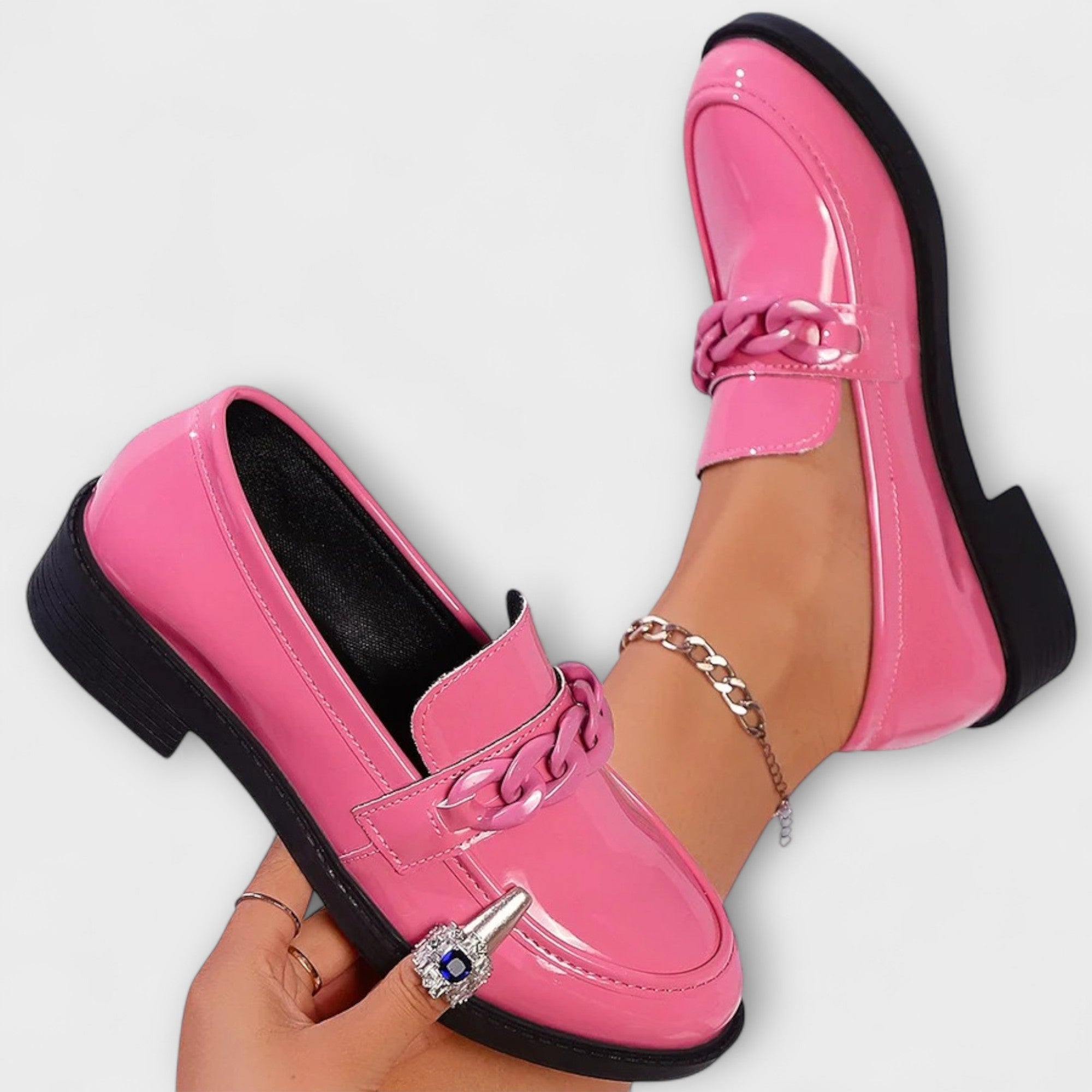 Solène™ | Mocassins Décontractés à Bout Rond