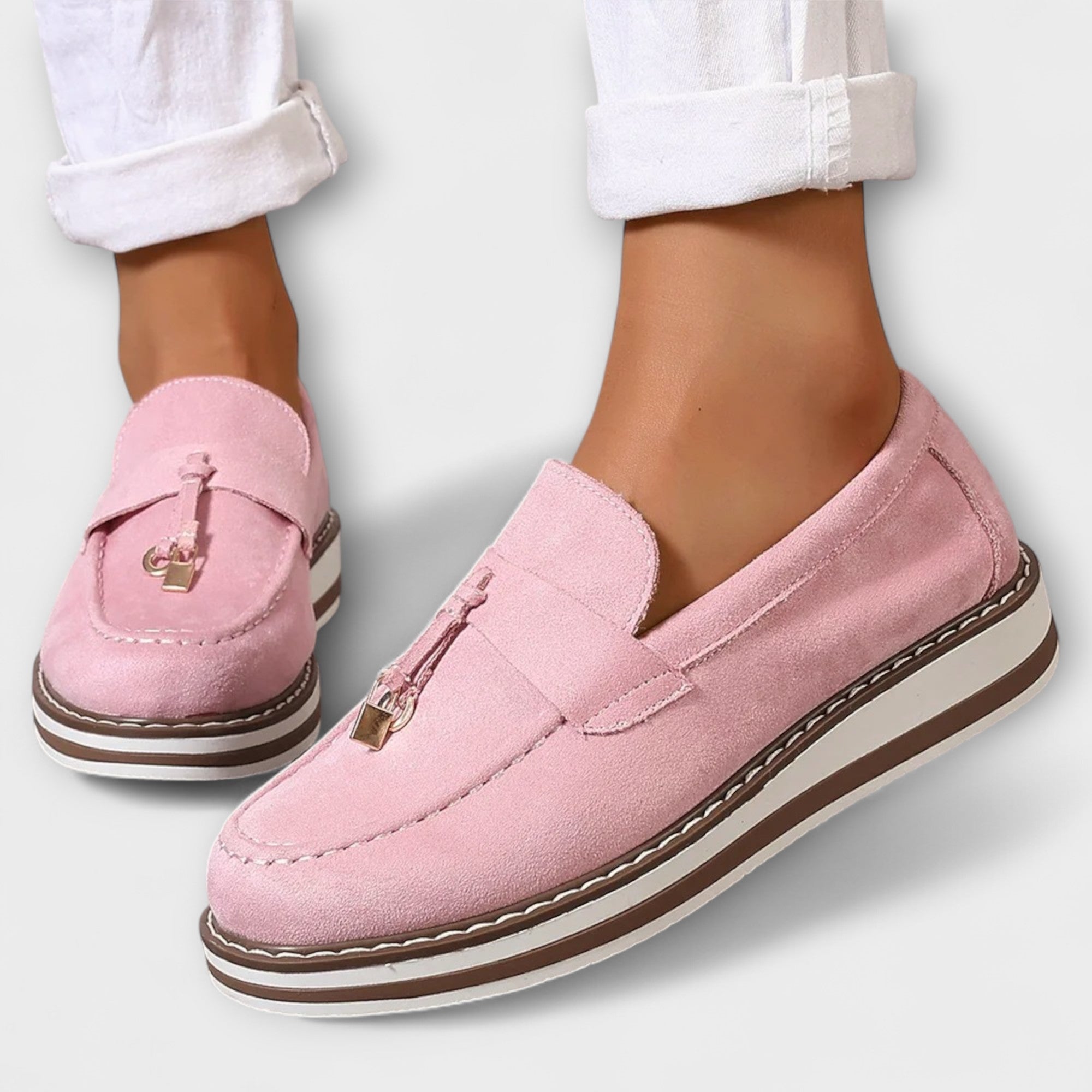 Amélie™ | Mocassins décontractés à Bout Rond