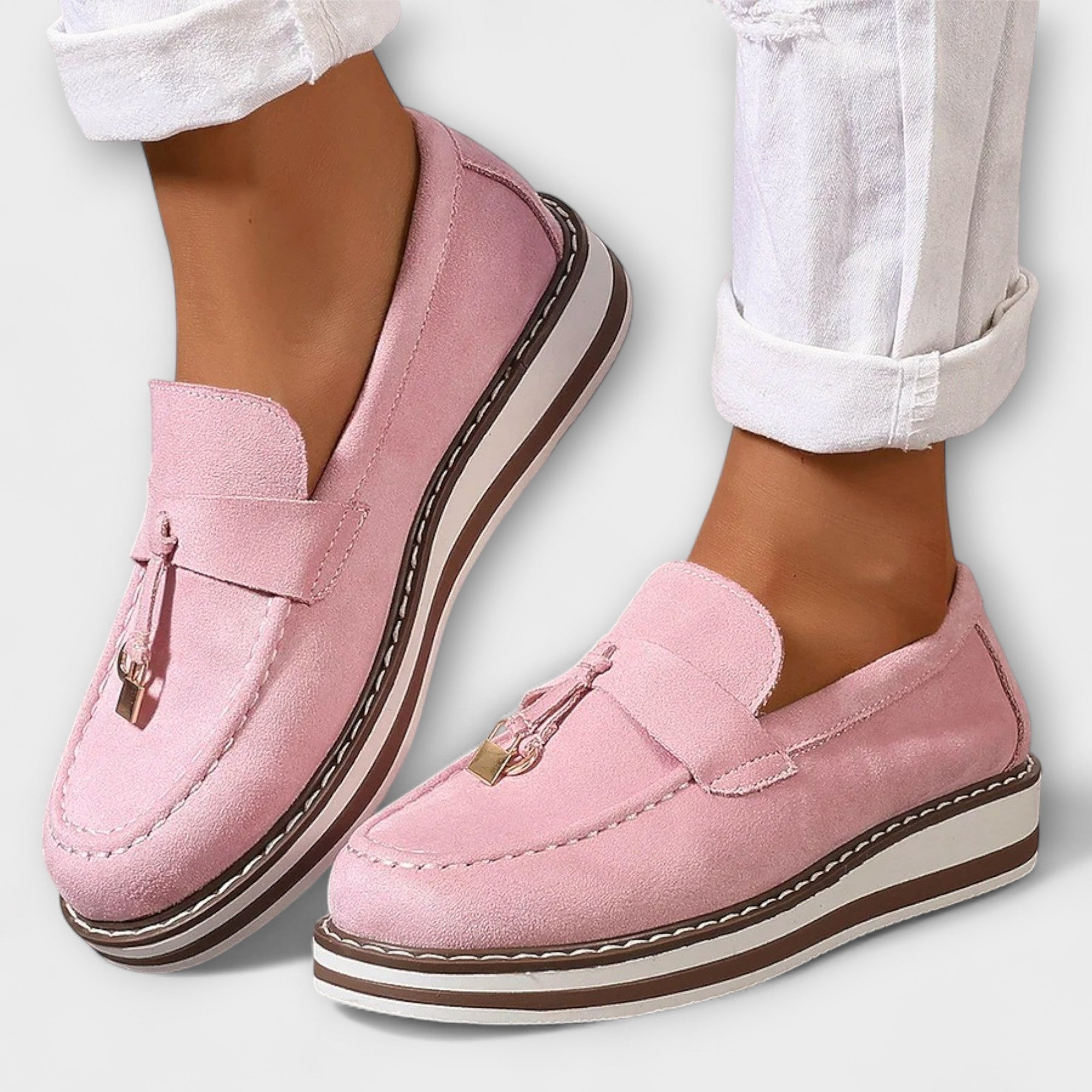 Amélie™ | Mocassins décontractés à Bout Rond