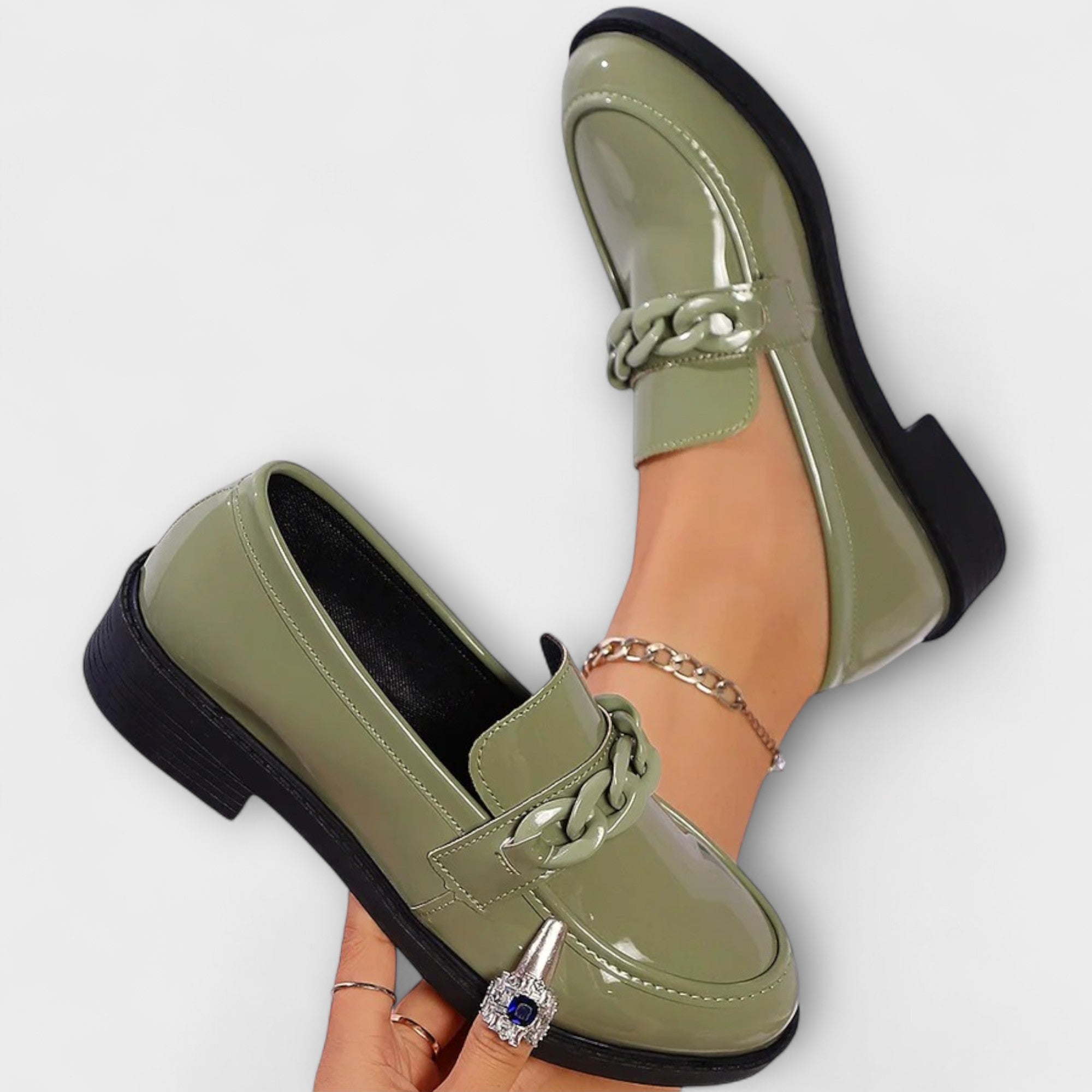 Solène™ | Mocassins Décontractés à Bout Rond