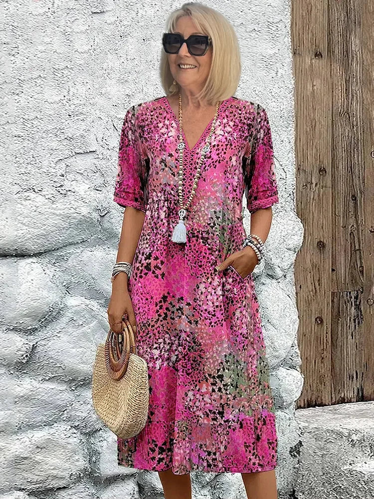 Bianca™ | Robe légère avec décolleté en V