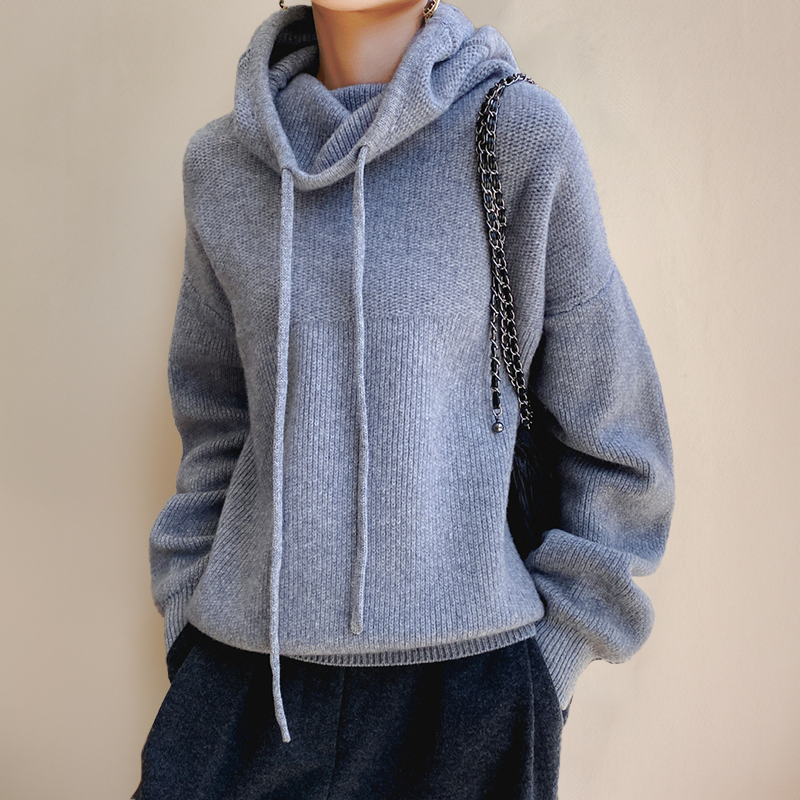 Eveline™ | Pull d'Automne Doux avec Capuche