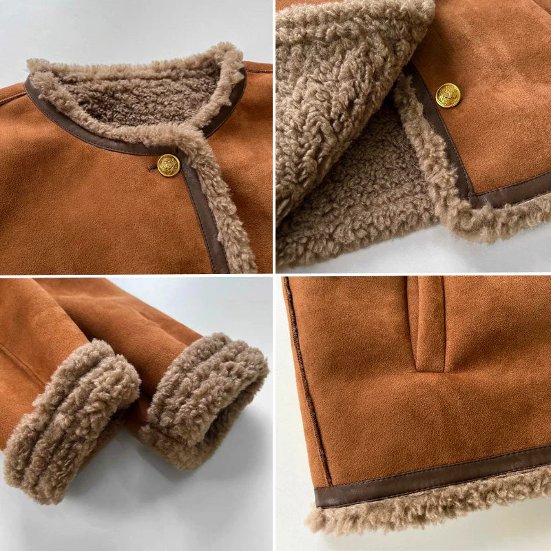 Mireya™ | Veste en Laine d'Agneau de Printemps