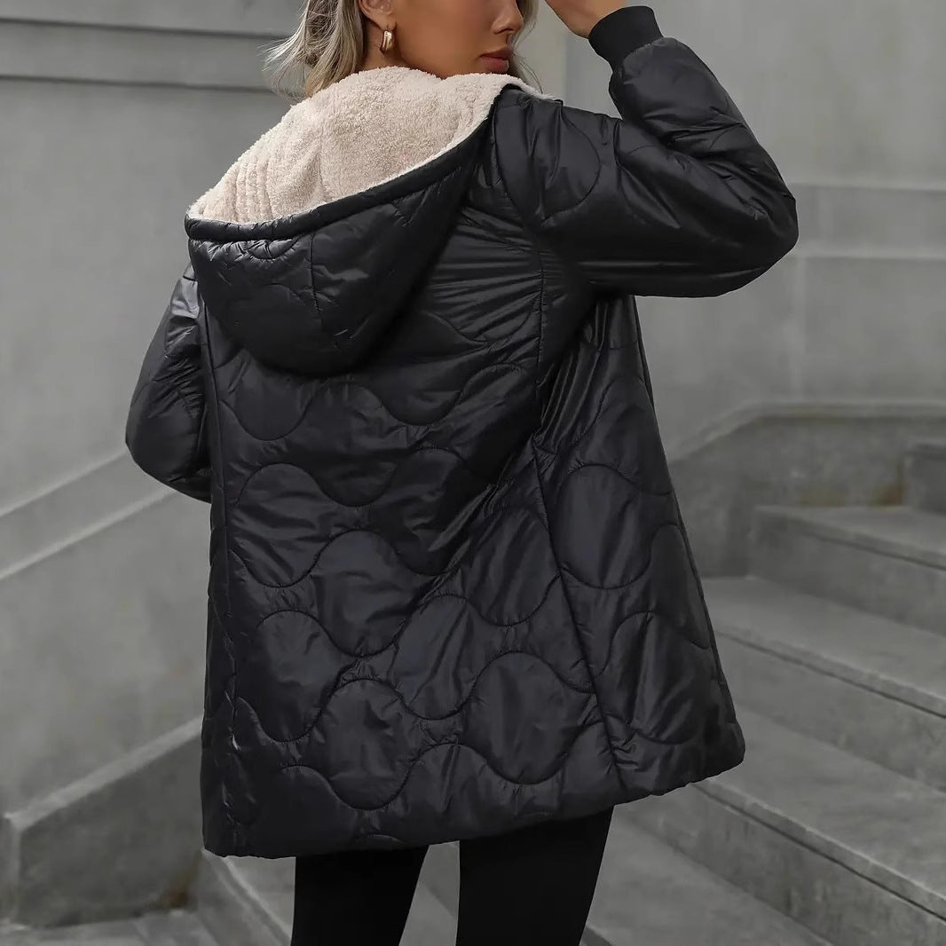 Solina™ | Veste thermique élégante et légère avec zip et capuche