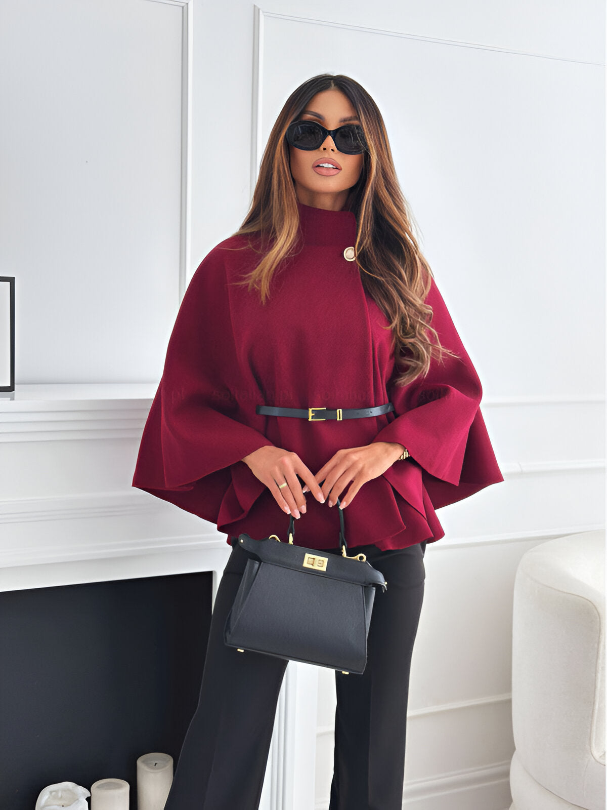 Livia™ | Manteau Chique à Ceinture