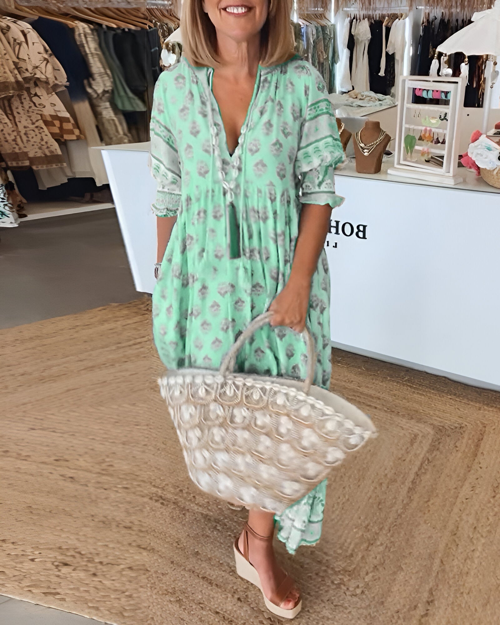 La Mireille™ | Robe D'été Éclatante