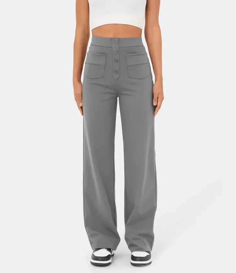 Zoé™ | Pantalon Élastique Taille Haute